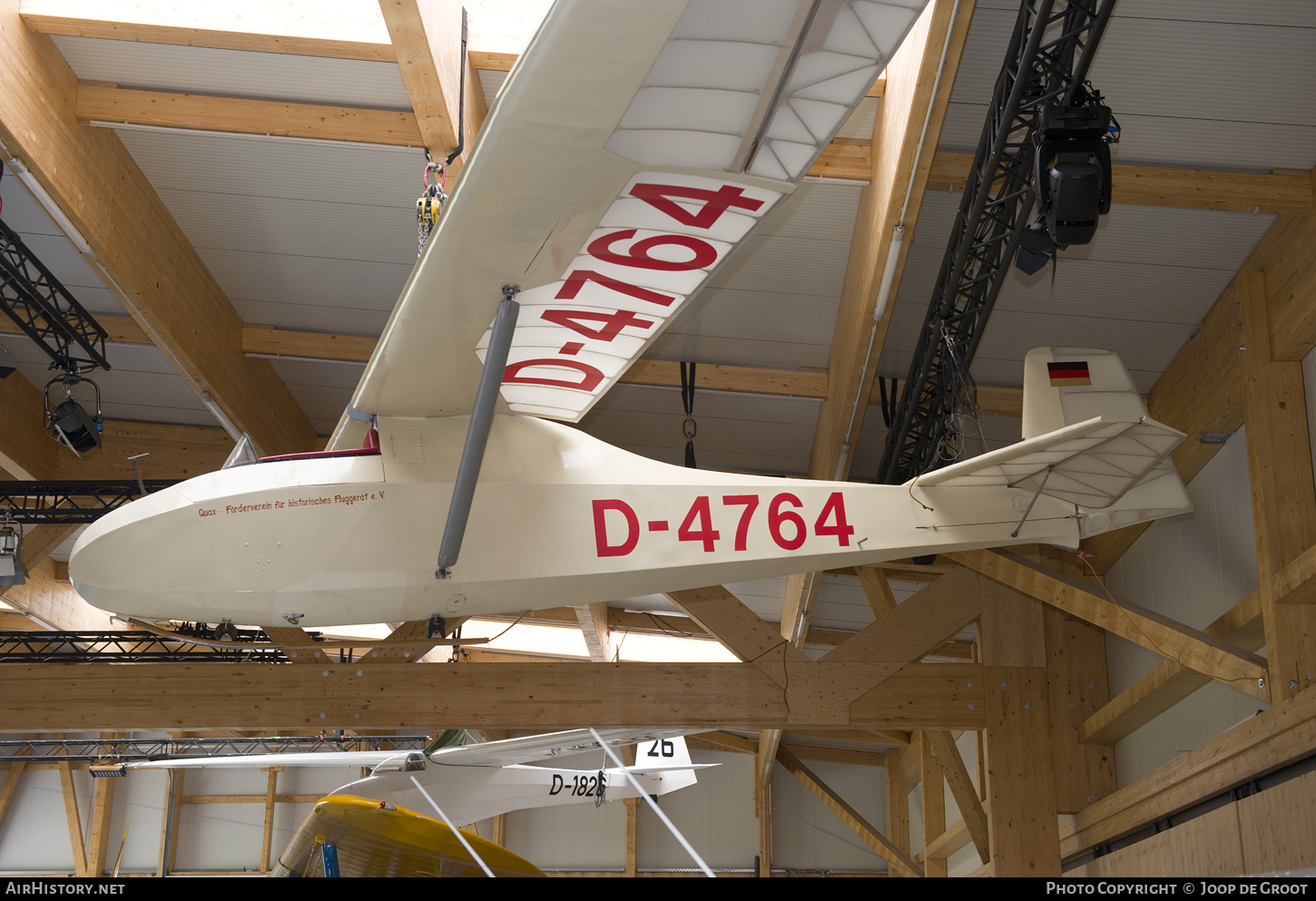 Aircraft Photo of D-4764 | Schneider Grunau Baby IIb | Quax | AirHistory.net #768785