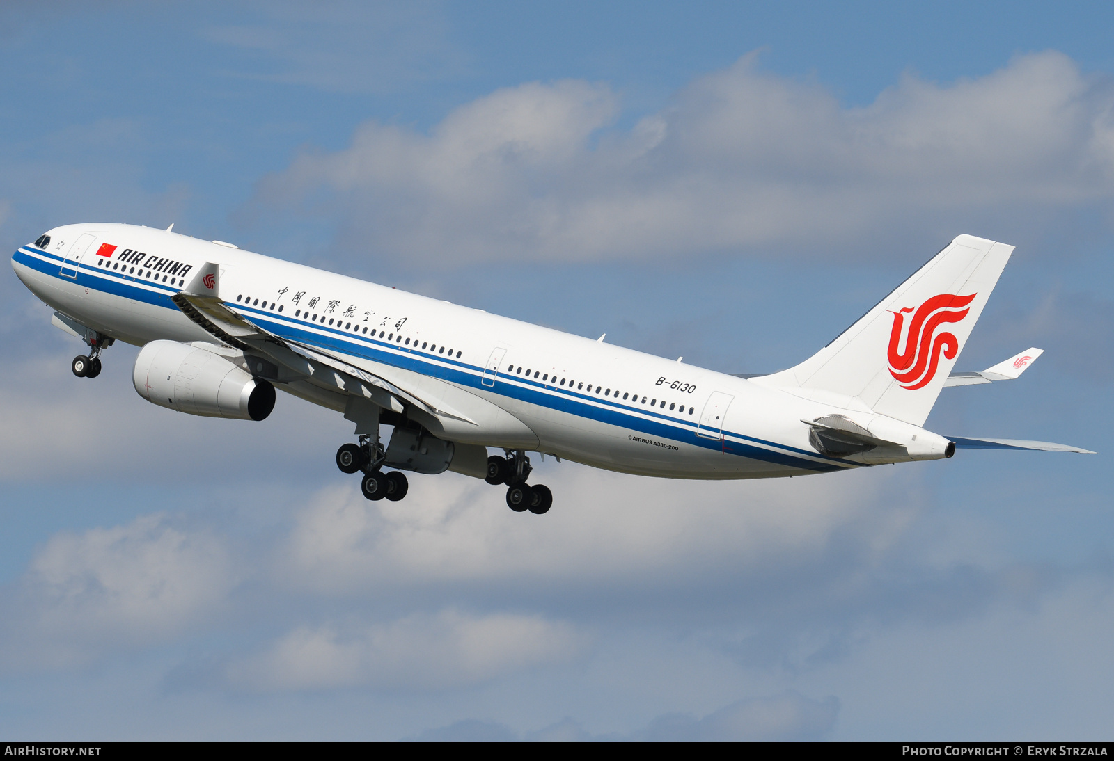 Aircraft Photo of B-6130 | Airbus A330-243 | Air China | AirHistory.net #768793
