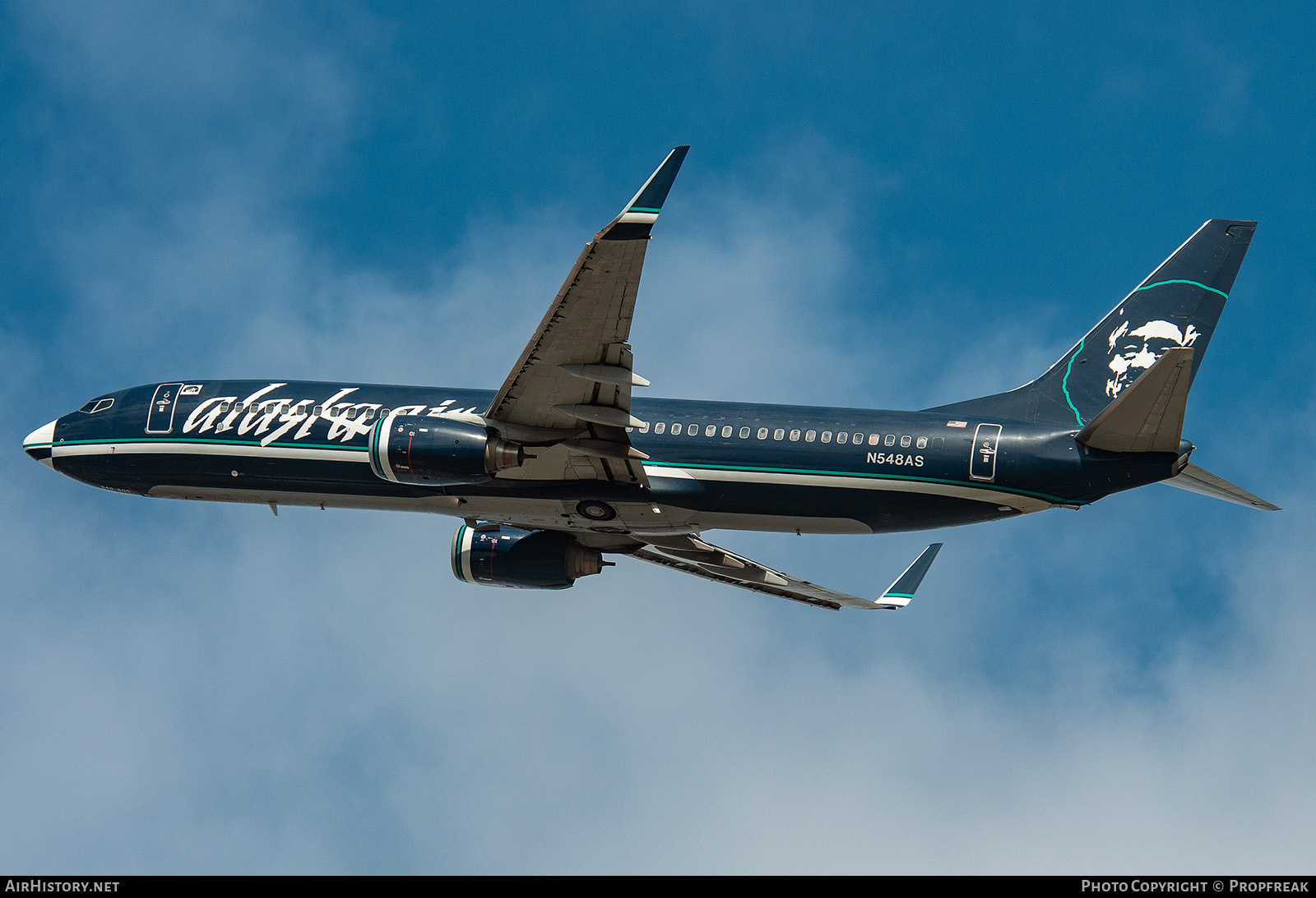 Aircraft Photo of N548AS | Boeing 737-890 | Alaska Airlines | AirHistory.net #768814