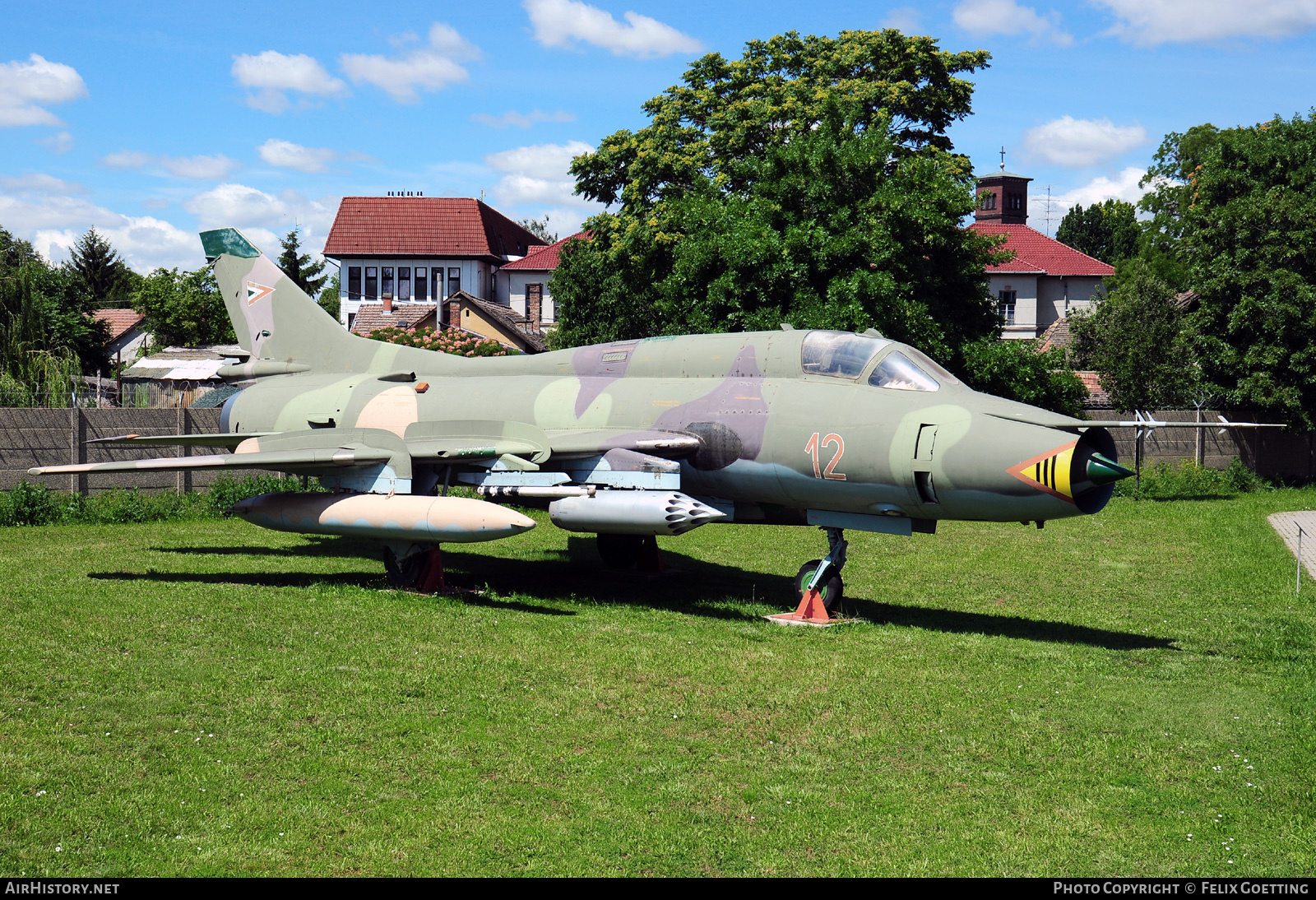 Aircraft Photo of 12 | Sukhoi Su-22M3 | Hungary - Air Force | AirHistory.net #768820