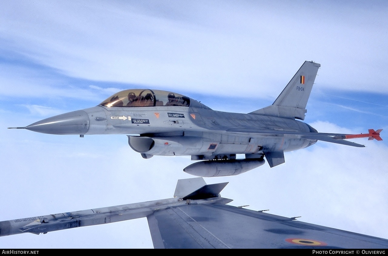 Aircraft Photo of FB04 | General Dynamics F-16B Fighting Falcon | Belgium - Air Force | AirHistory.net #768845