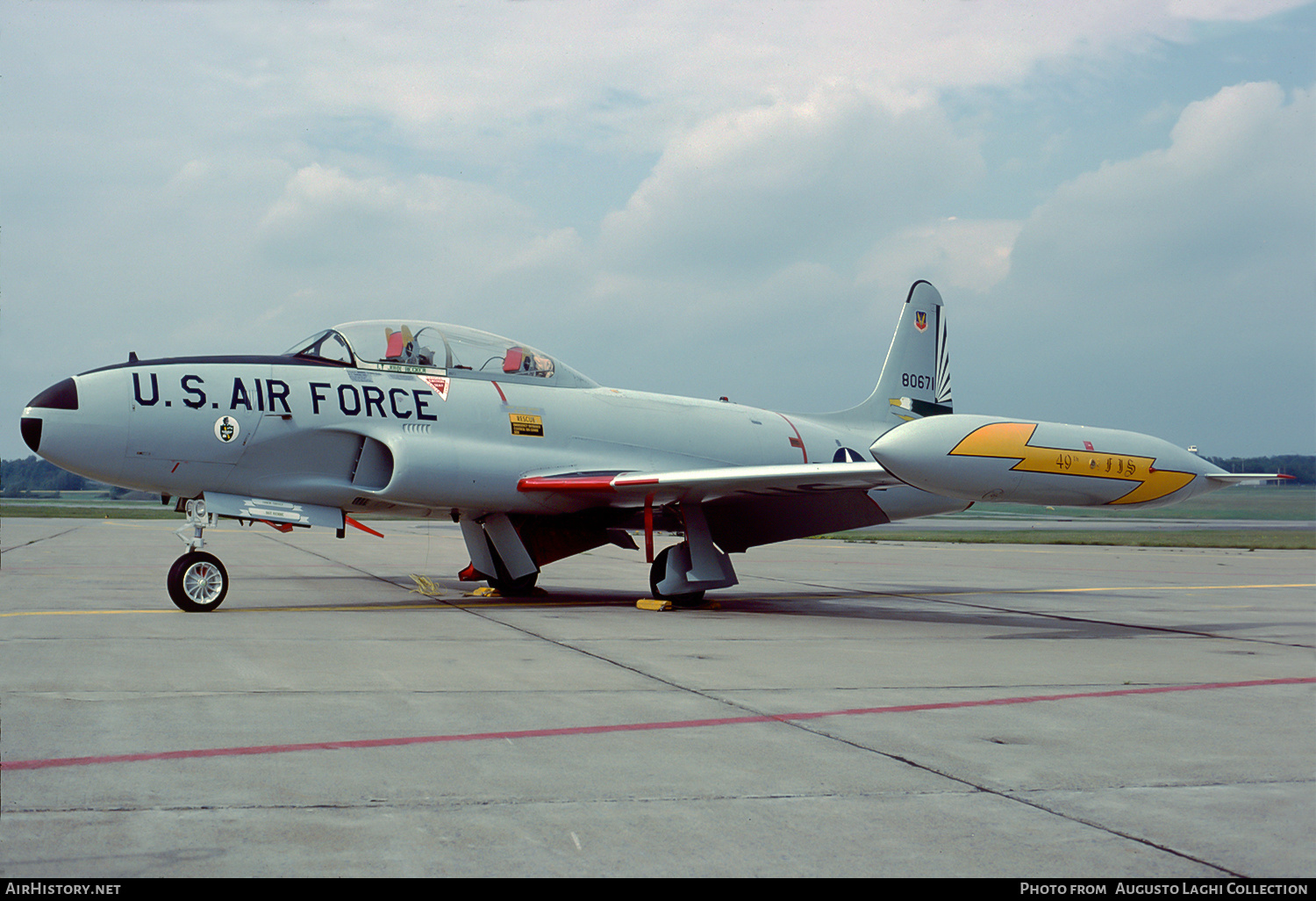 Aircraft Photo of 58-0671 / 80671 | Lockheed T-33A | USA - Air Force | AirHistory.net #768849