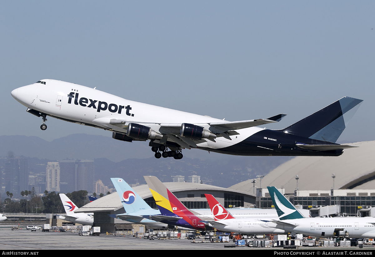 Aircraft Photo of N485MC | Boeing 747-45EF/SCD | Flexport Air Freight | AirHistory.net #768852