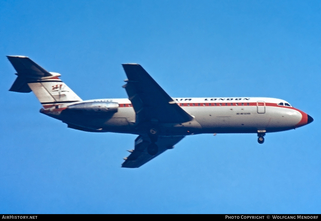Aircraft Photo of G-AZED | BAC 111-414EG One-Eleven | Dan-Air London | AirHistory.net #768853