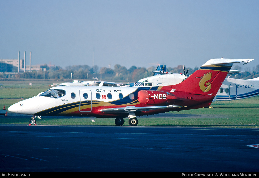 Aircraft Photo of TC-MDB | Beech Beechjet 400A | Güven Air | AirHistory.net #768854