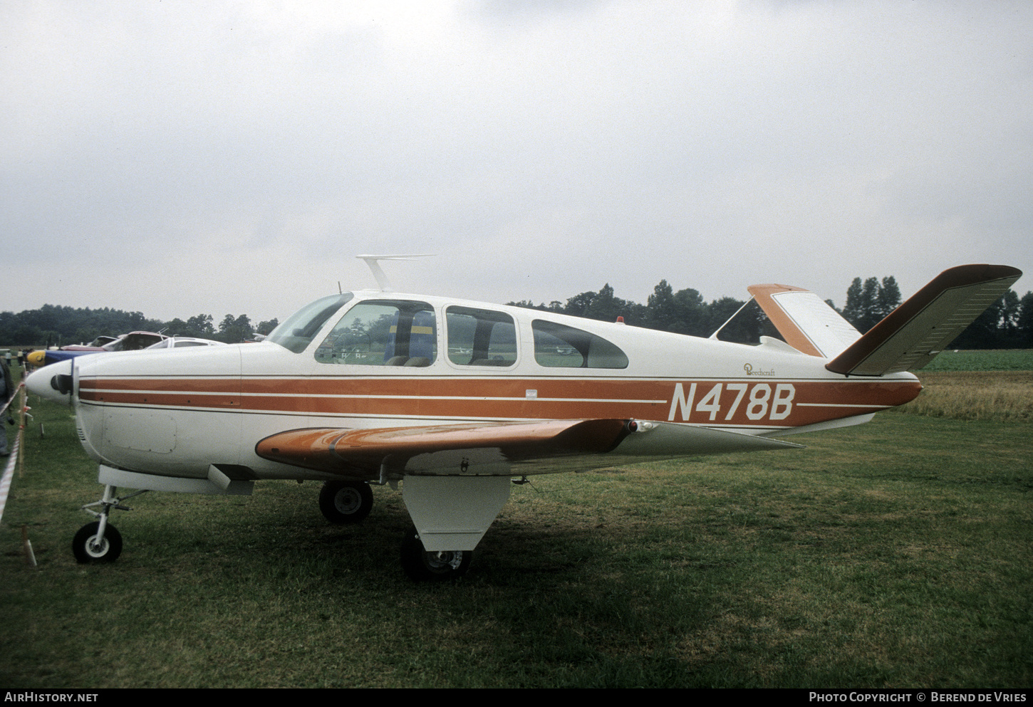 Aircraft Photo of N478B | Beech 35 Bonanza | AirHistory.net #768858