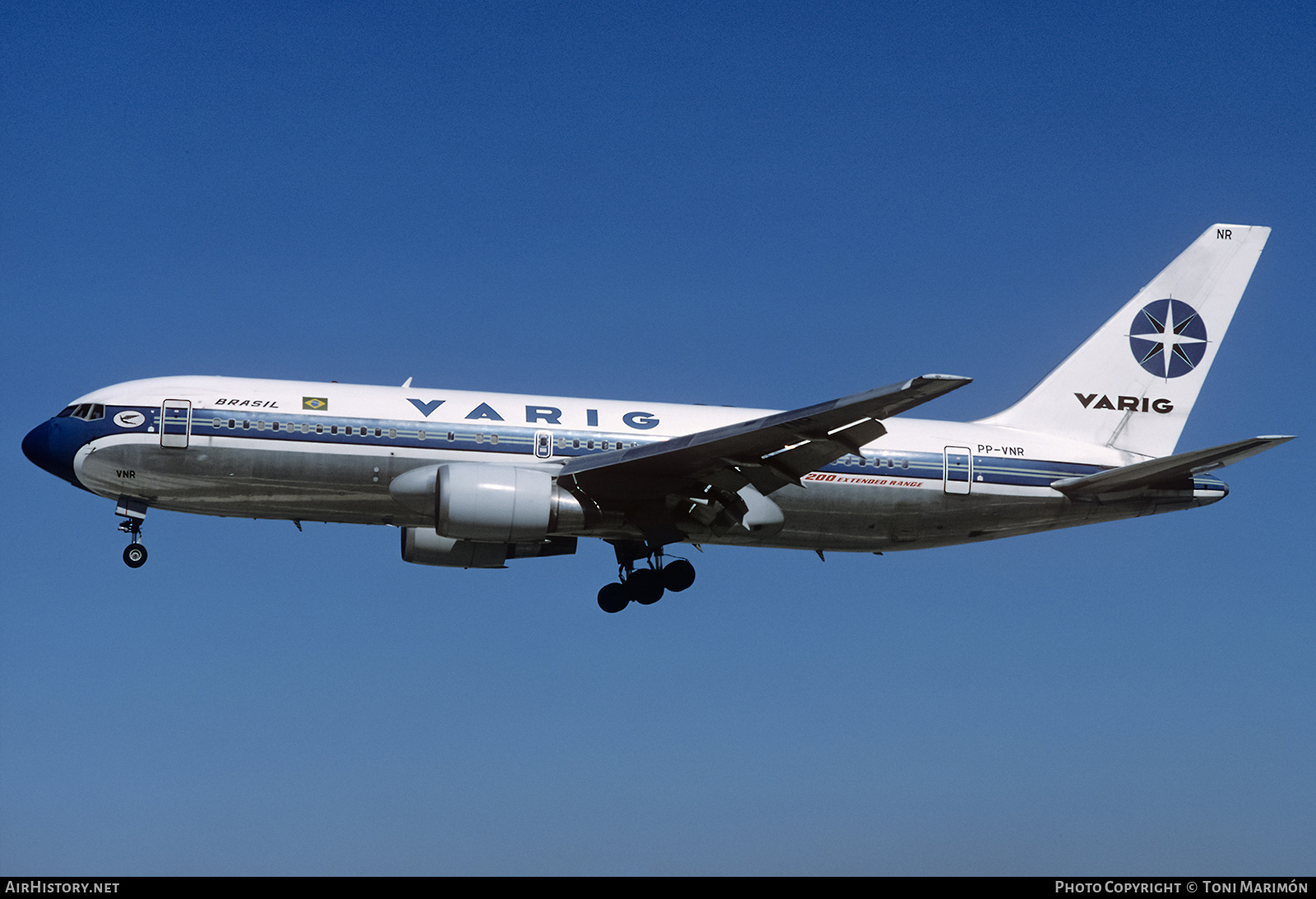 Aircraft Photo of PP-VNR | Boeing 767-241/ER | Varig | AirHistory.net #768861