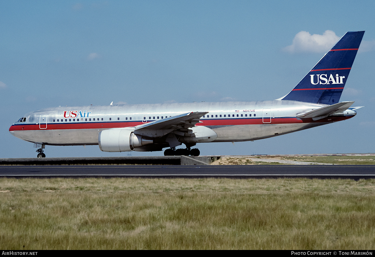 Aircraft Photo of N647US | Boeing 767-201/ER | USAir | AirHistory.net #768868