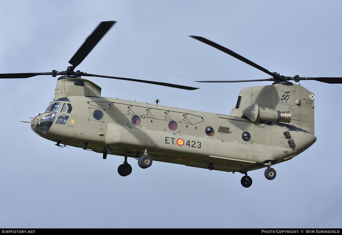 Aircraft Photo of HT.17-23A / 10279 | Boeing CH-47F Chinook (414) | Spain - Army | AirHistory.net #768889