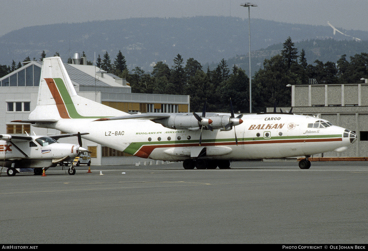 Aircraft Photo of LZ-BAC | Antonov An-12B | Balkan - Bulgarian Airlines Cargo | AirHistory.net #768901
