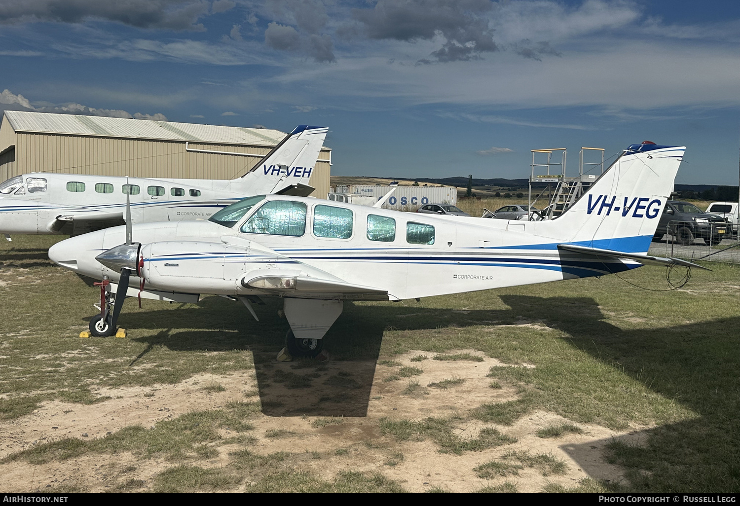 Aircraft Photo of VH-VEG | Beech 58 Baron | Corporate Air | AirHistory.net #768914