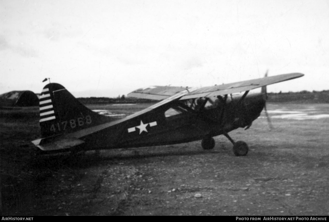 Aircraft Photo of 44-17868 / 417868 | Stinson L-5E Sentinel | USA - Air Force | AirHistory.net #768920