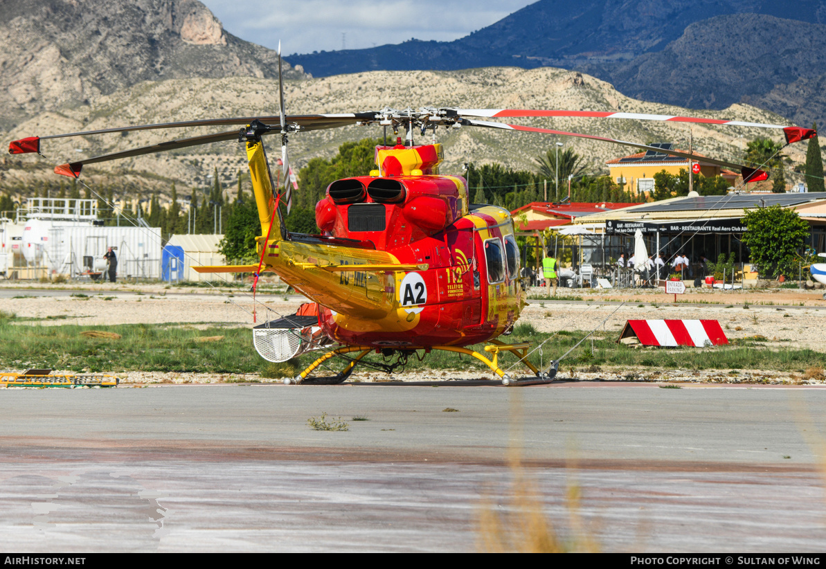 Aircraft Photo of EC-MZI | Bell 412SP | Generalitat Valenciana | AirHistory.net #768924