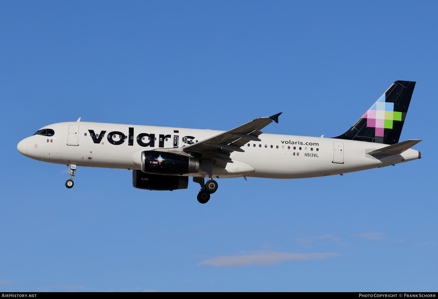 Aircraft Photo of N513VL | Airbus A320-233 | Volaris | AirHistory.net #768958