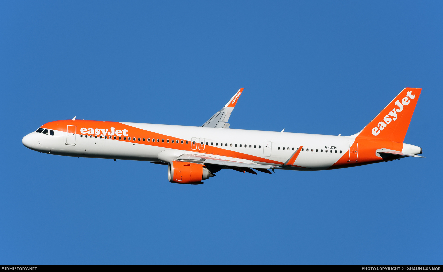 Aircraft Photo of G-UZMI | Airbus A321-271NX | EasyJet | AirHistory.net #769000