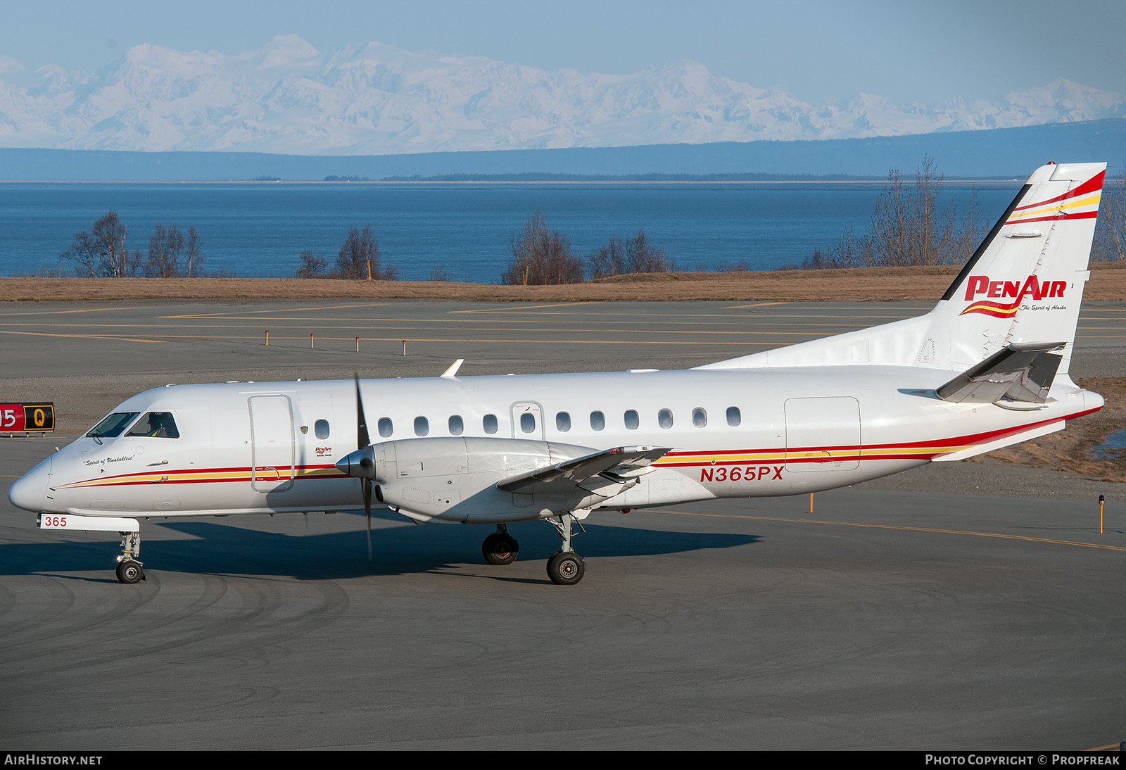 Aircraft Photo of N365PX | Saab 340B | Peninsula Airways - PenAir | AirHistory.net #769025