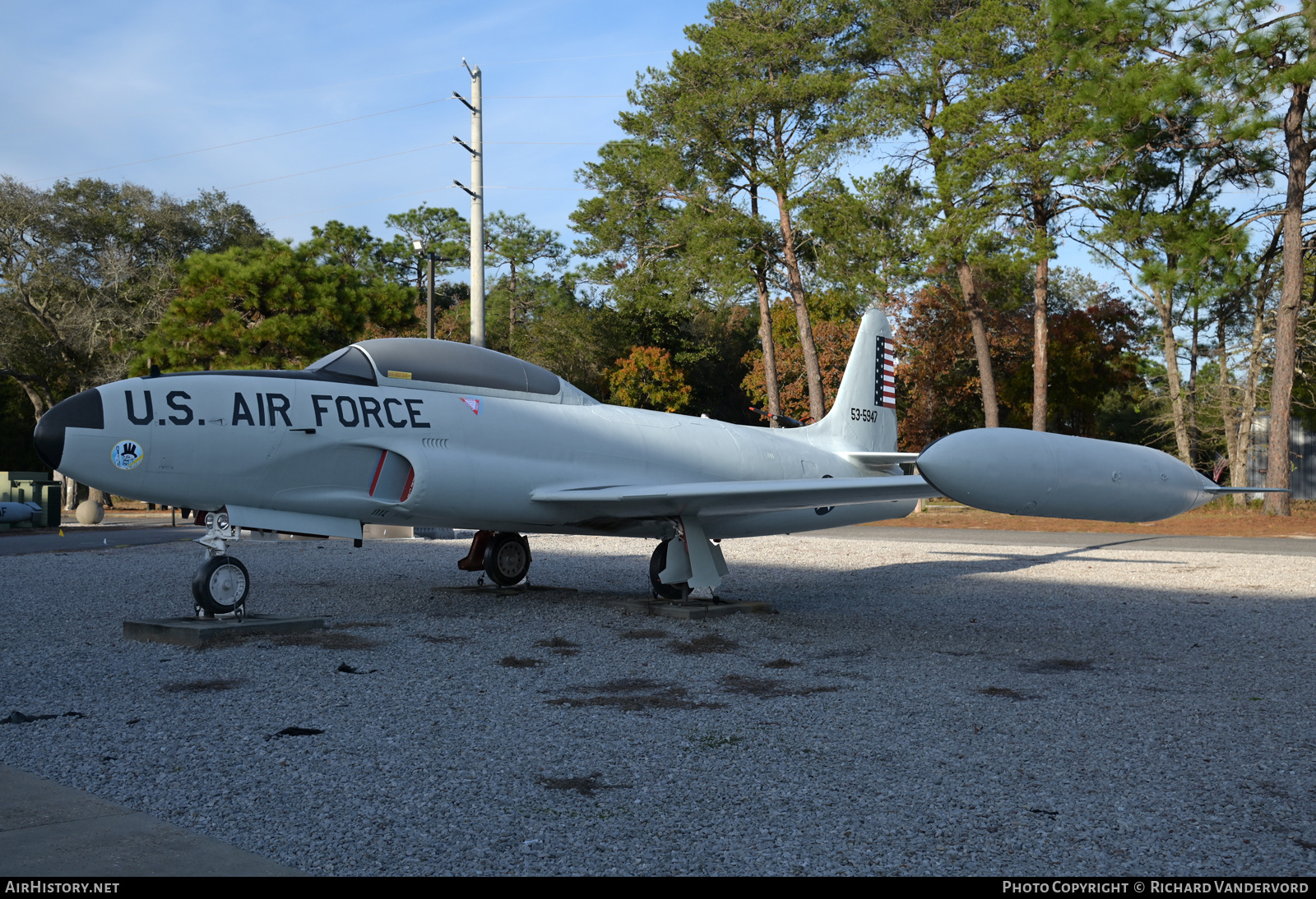 Aircraft Photo of 53-5947 | Lockheed T-33A | USA - Air Force | AirHistory.net #769037