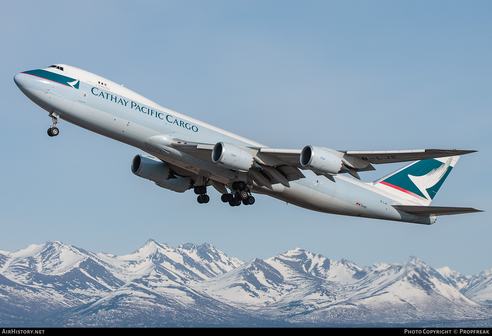 Aircraft Photo of B-LJE | Boeing 747-867F/SCD | Cathay Pacific Airways Cargo | AirHistory.net #769050