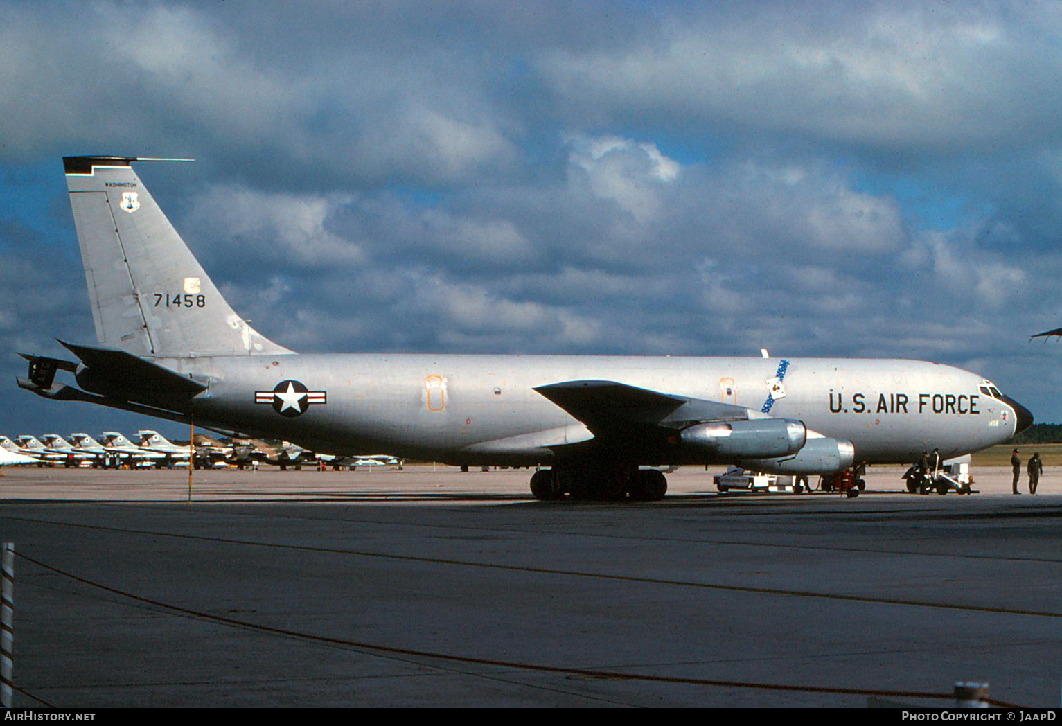 Aircraft Photo of 57-1458 / 71458 | Boeing KC-135E Stratotanker | USA - Air Force | AirHistory.net #769052
