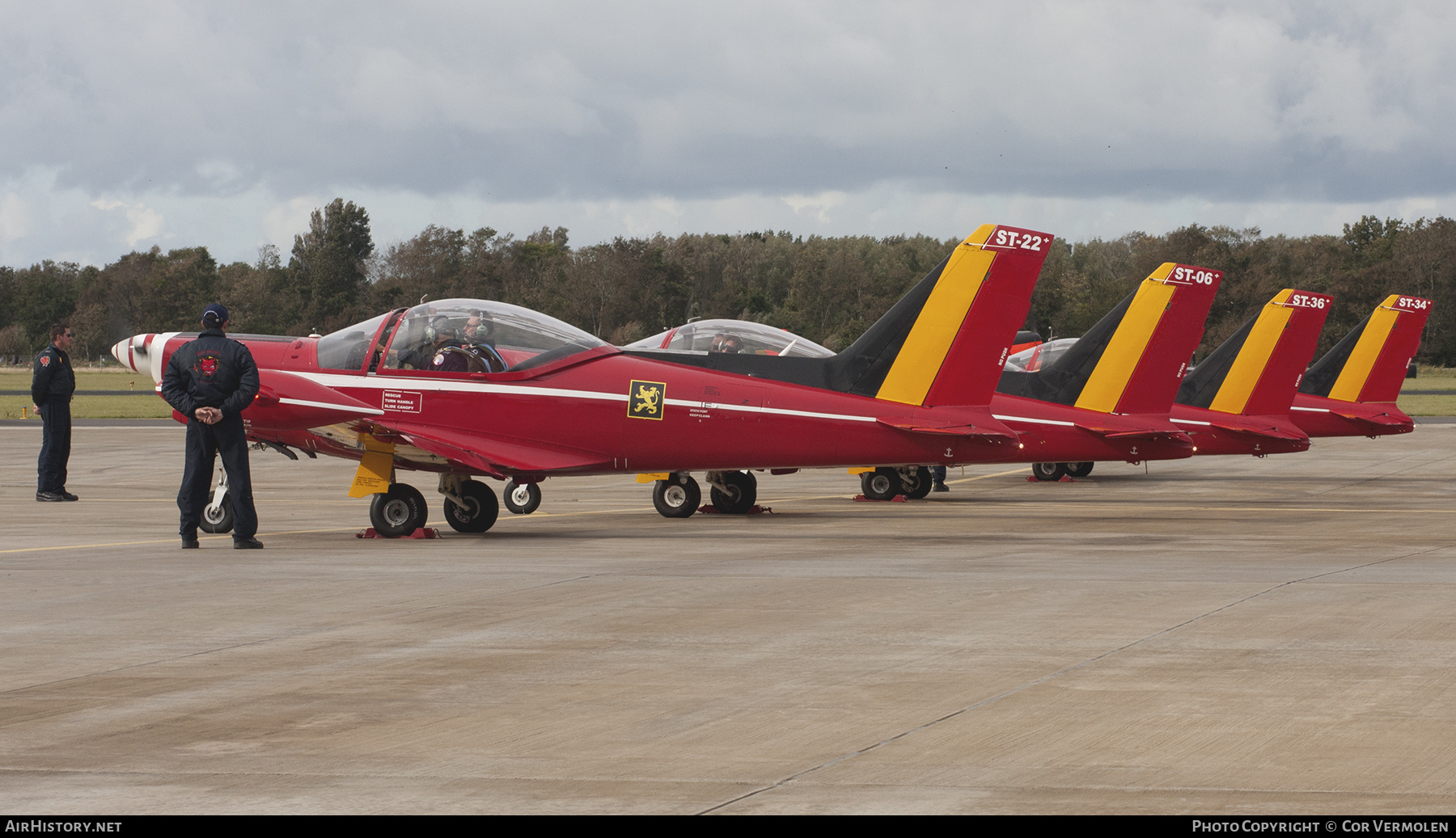 Aircraft Photo of ST-22 | SIAI-Marchetti SF-260MB | Belgium - Air Force | AirHistory.net #769054