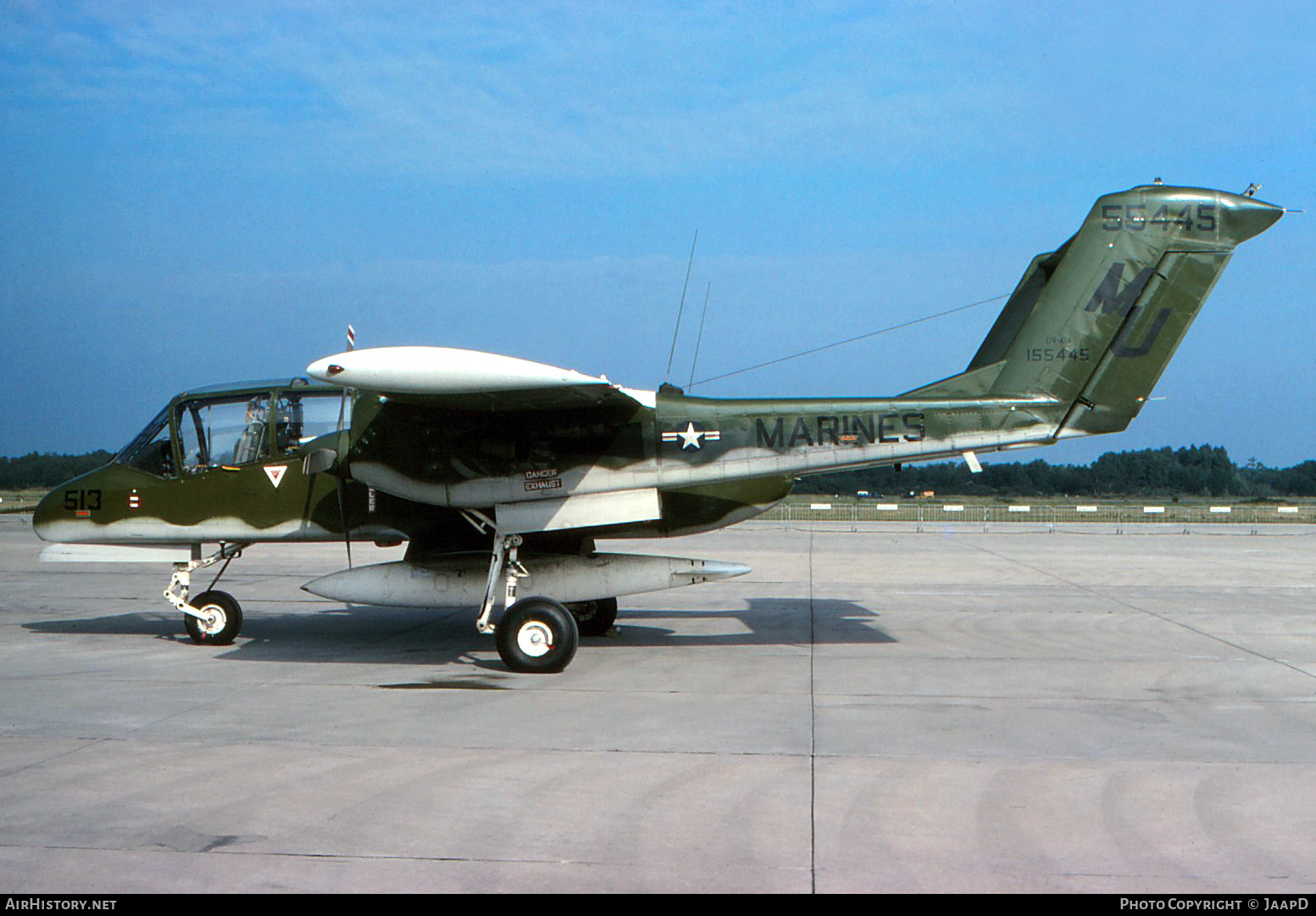 Aircraft Photo of 155445 | North American Rockwell OV-10A Bronco | USA - Marines | AirHistory.net #769056