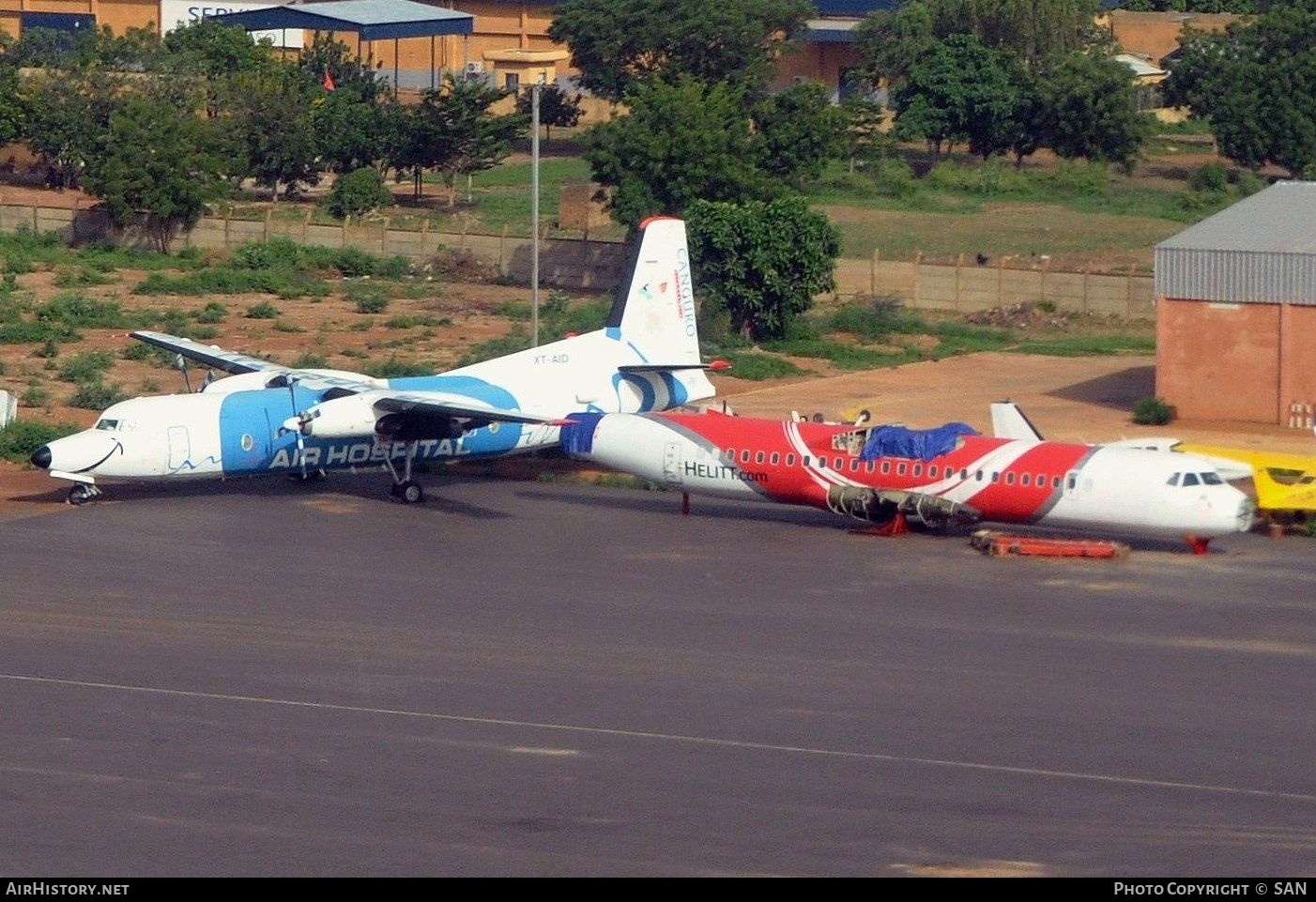 Aircraft Photo of XT-AID | Fokker F27-500 Friendship | Canguro Flights Aid | AirHistory.net #769077