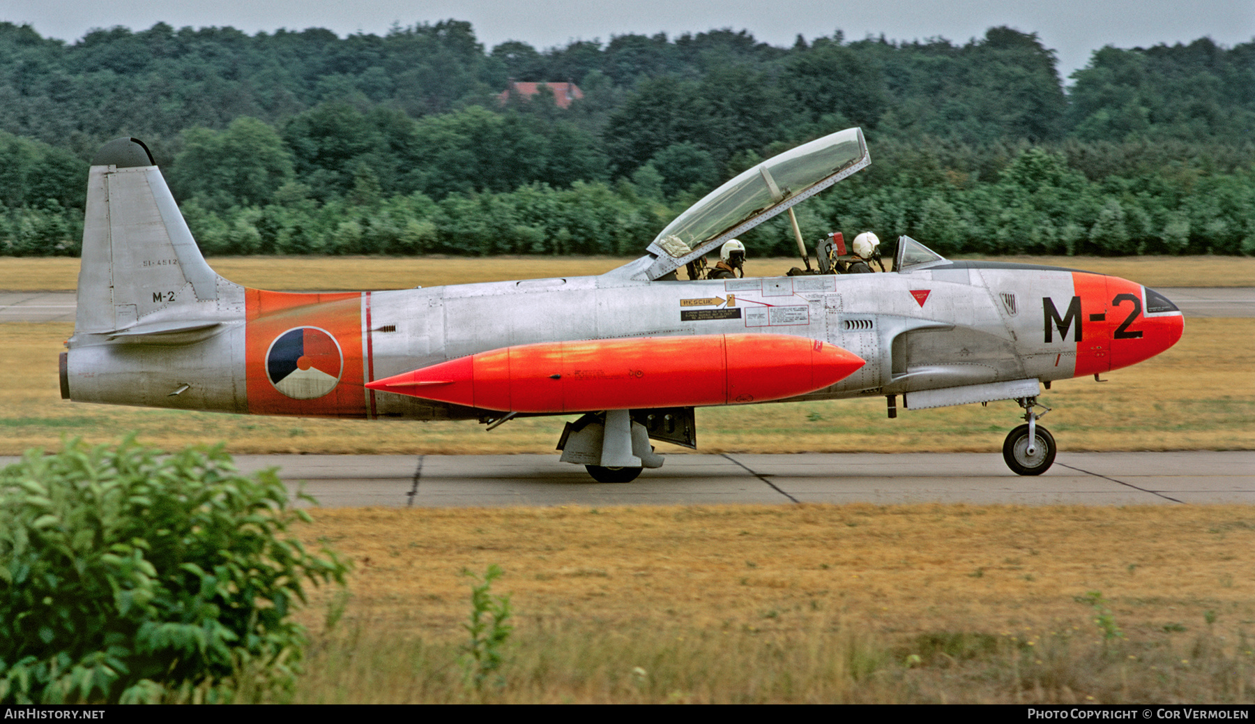 Aircraft Photo of M-2 / 51-4512 | Lockheed T-33A | Netherlands - Air Force | AirHistory.net #769081