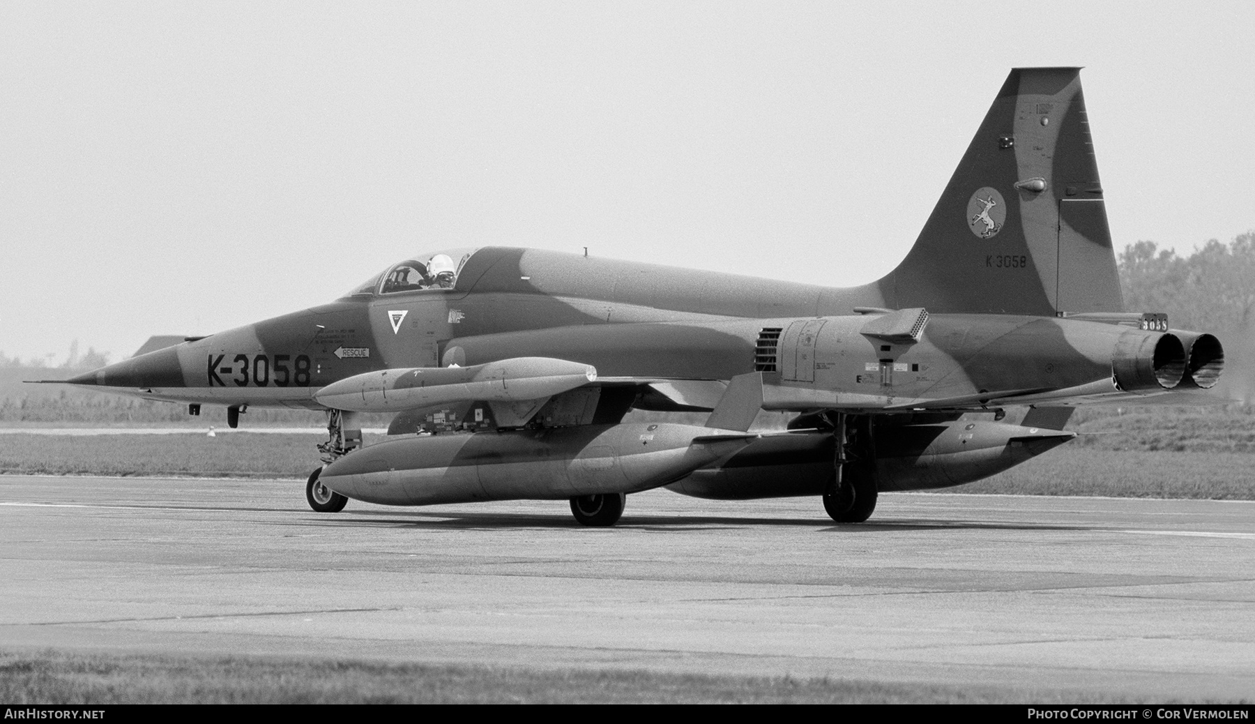 Aircraft Photo of K-3058 | Canadair NF-5A | Netherlands - Air Force | AirHistory.net #769083