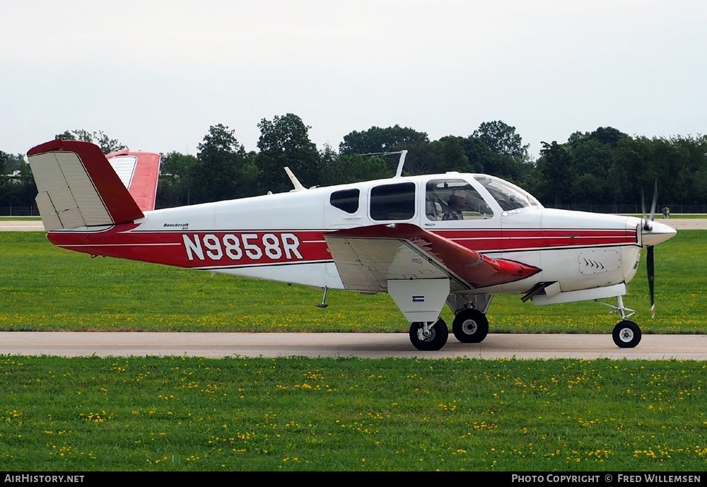 Aircraft Photo of N9858R | Beech M35 Bonanza | AirHistory.net #769104