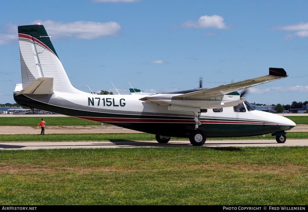 Aircraft Photo of N715LG | Aero Commander 500B Commander | AirHistory.net #769106
