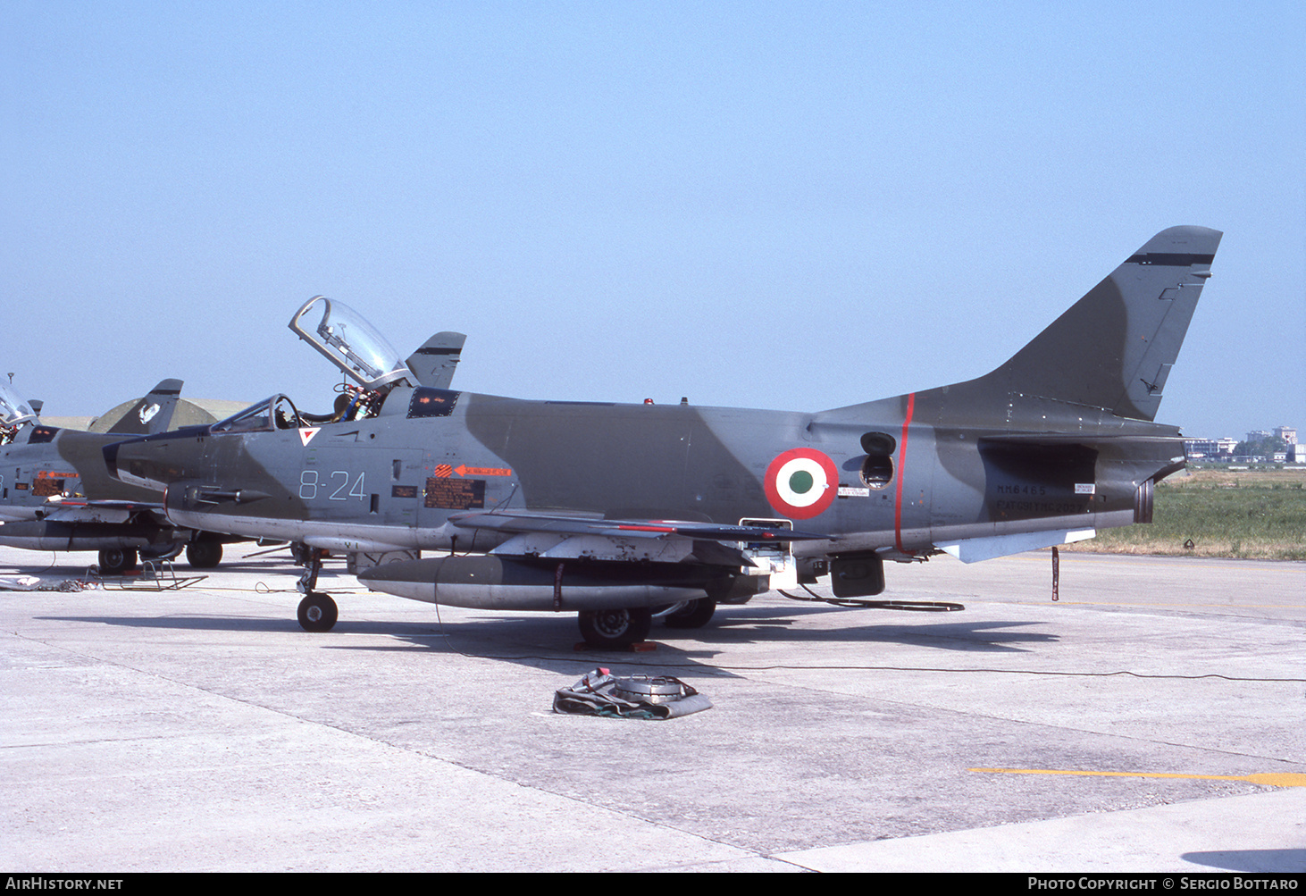 Aircraft Photo of MM6465 | Fiat G-91Y | Italy - Air Force | AirHistory.net #769136