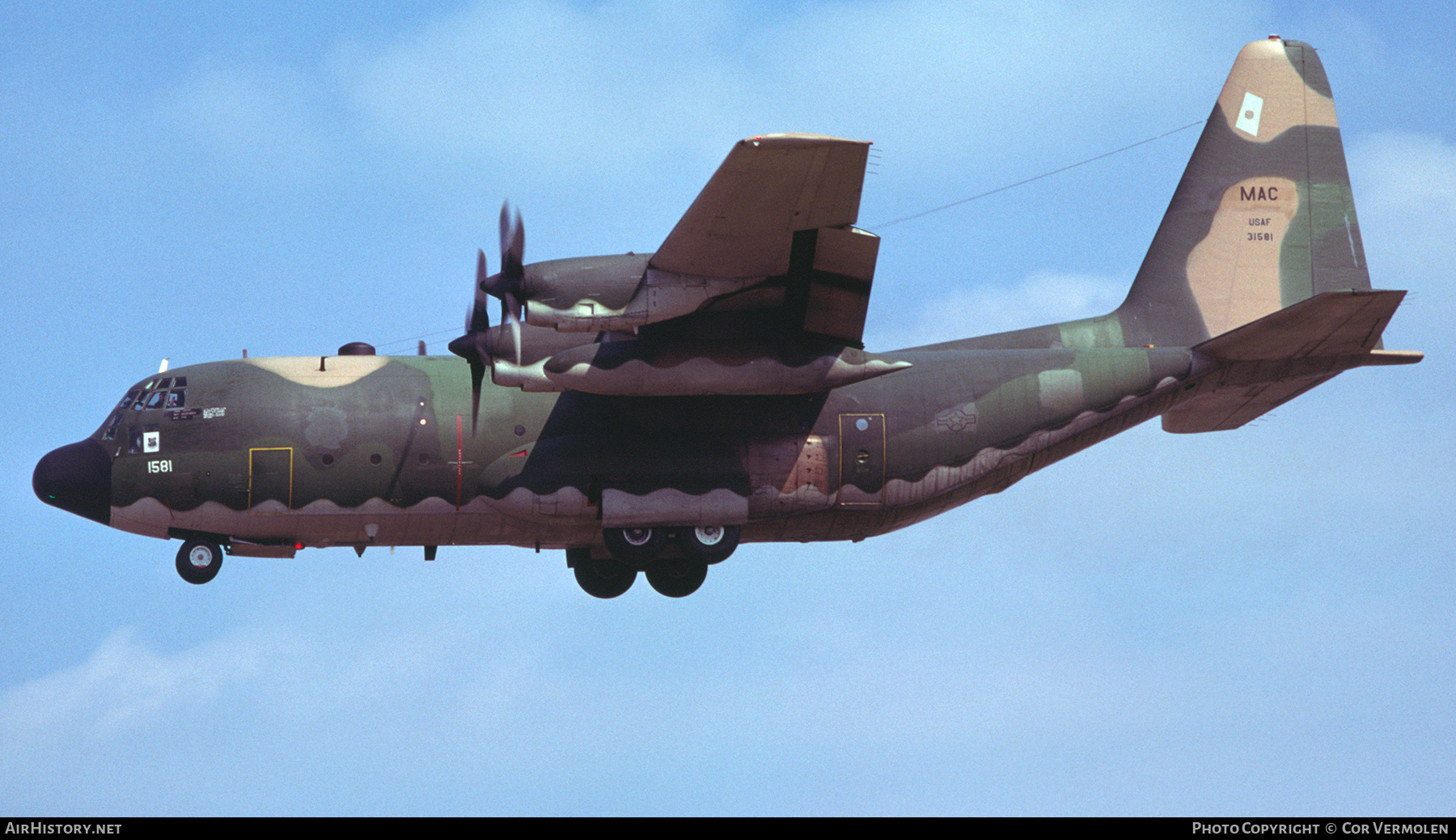 Aircraft Photo of 73-1581 / 31581 | Lockheed C-130H Hercules (L-382) (Karnaf) | USA - Air Force | AirHistory.net #769139
