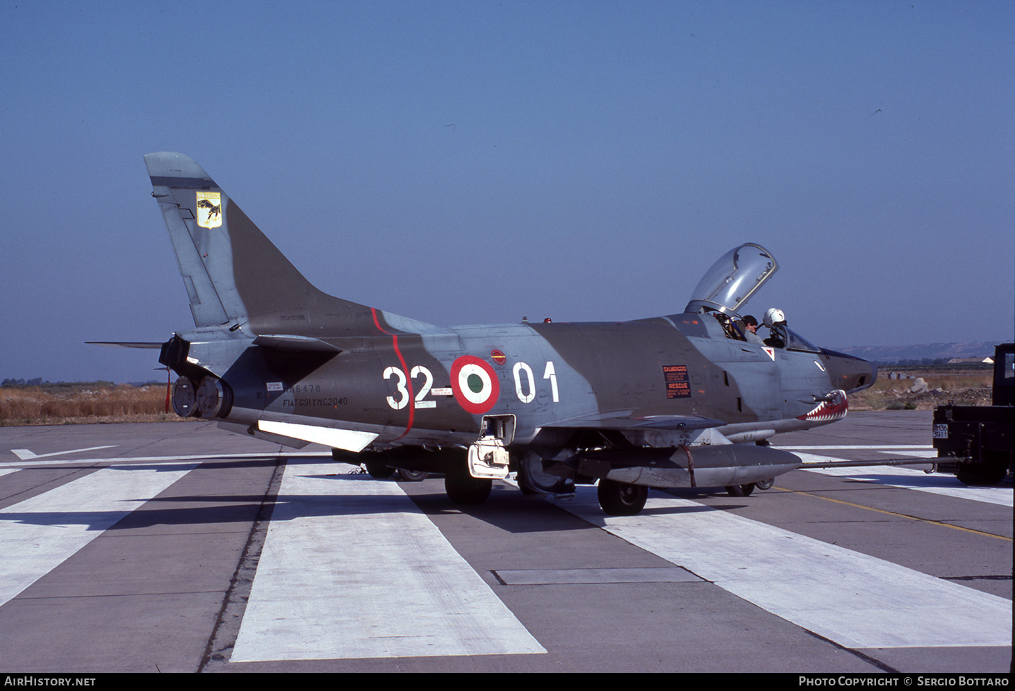 Aircraft Photo of MM6478 | Fiat G-91Y | Italy - Air Force | AirHistory.net #769156