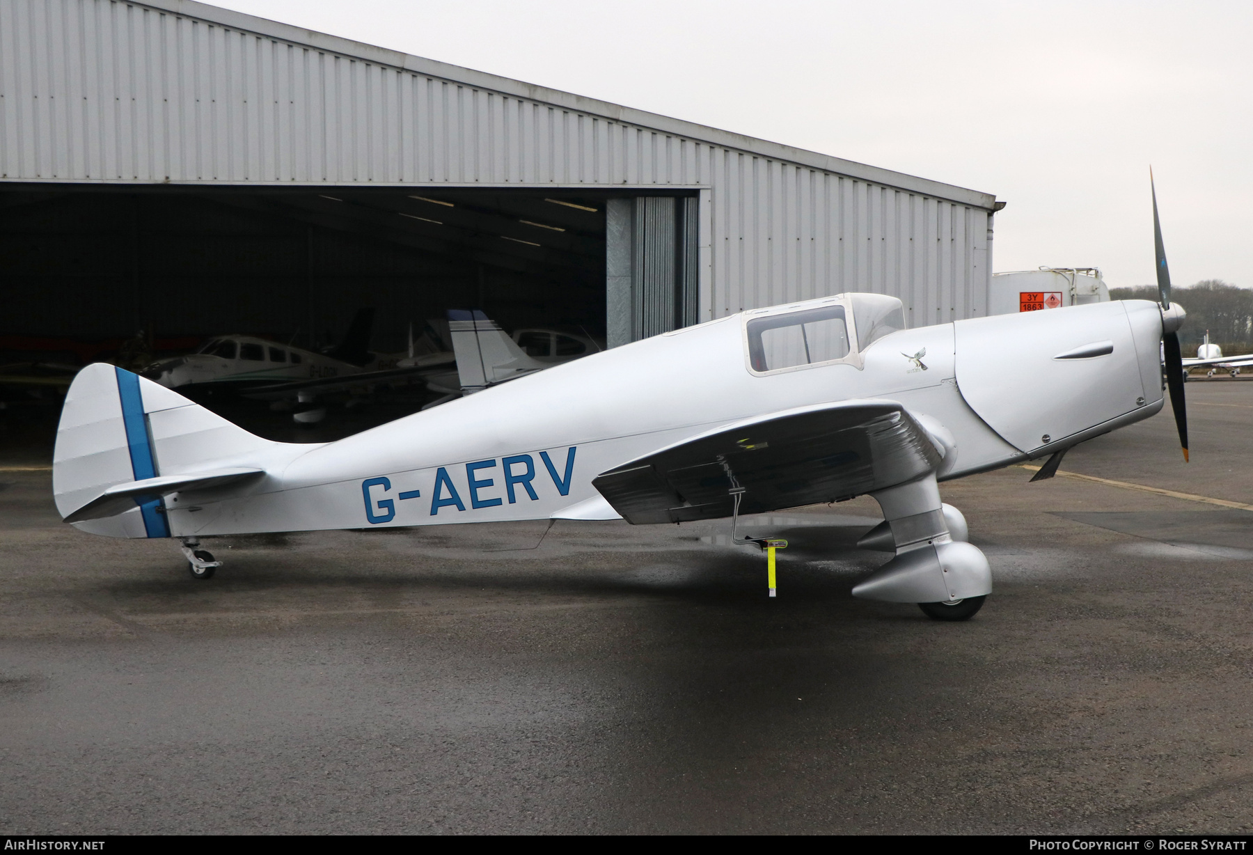 Aircraft Photo of G-AERV | Miles M.11A Whitney Straight | AirHistory.net #769179