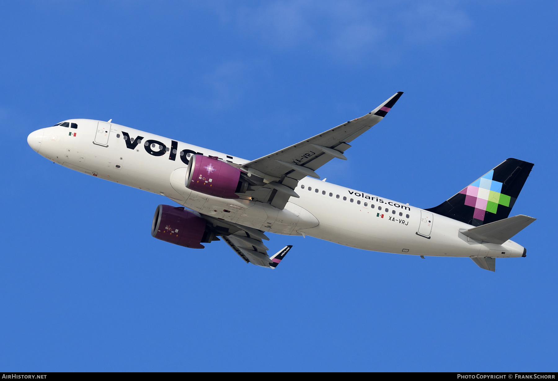 Aircraft Photo of XA-VRJ | Airbus A320-271N | Volaris | AirHistory.net #769185
