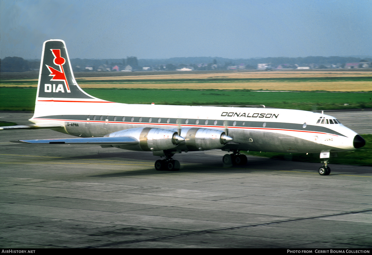 Aircraft Photo of G-APNA | Bristol 175 Britannia 317 | Donaldson International Airways | AirHistory.net #769239