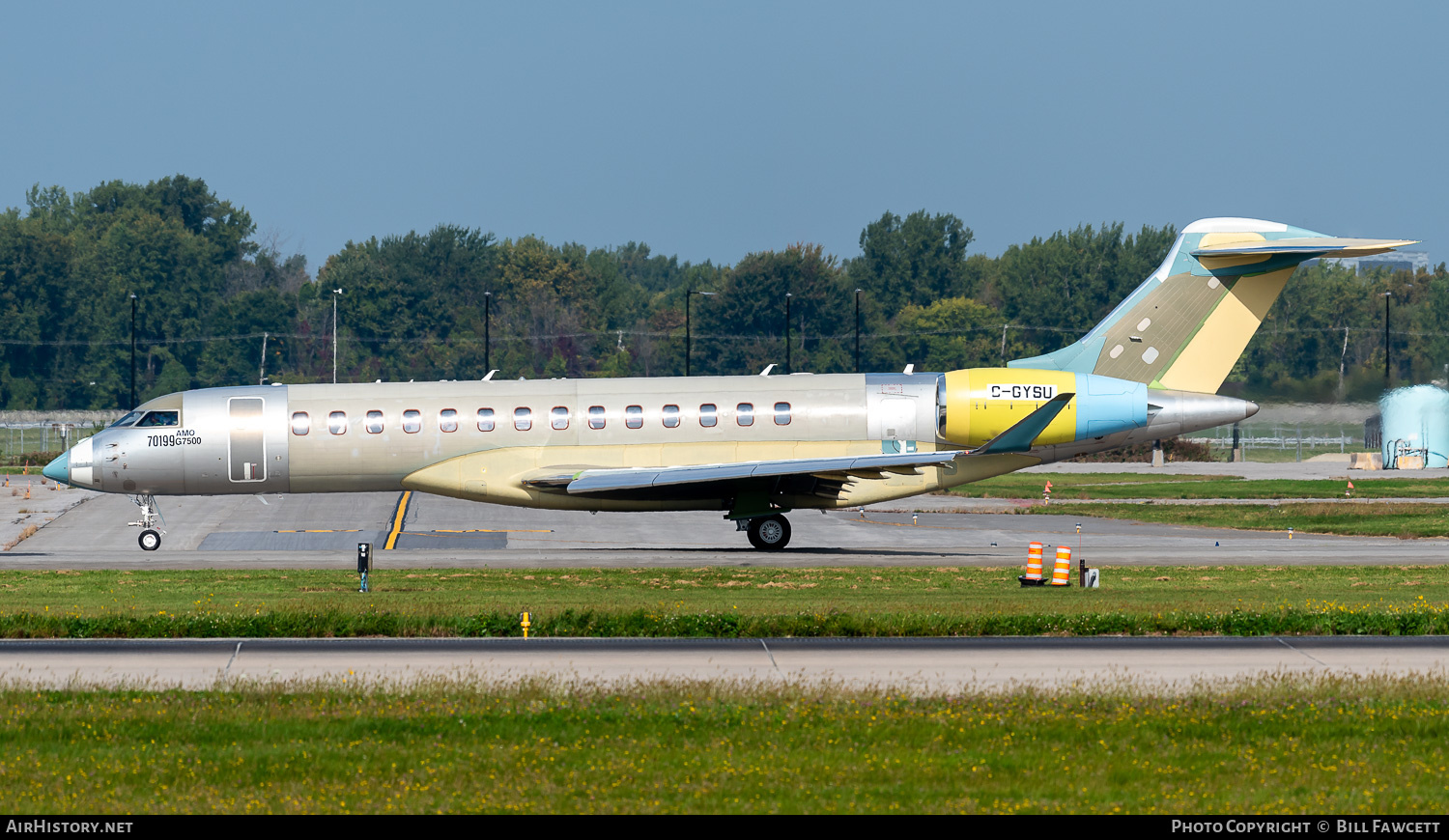 Aircraft Photo of C-GYSU | Bombardier Global 7500 (BD-700-2A12) | AirHistory.net #769242