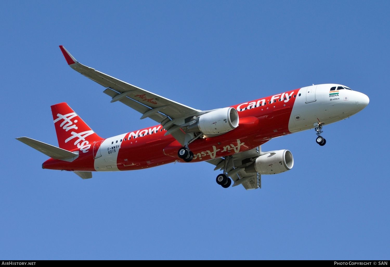 Aircraft Photo of F-WWBV | Airbus A320-216 | AirAsia | AirHistory.net #769257