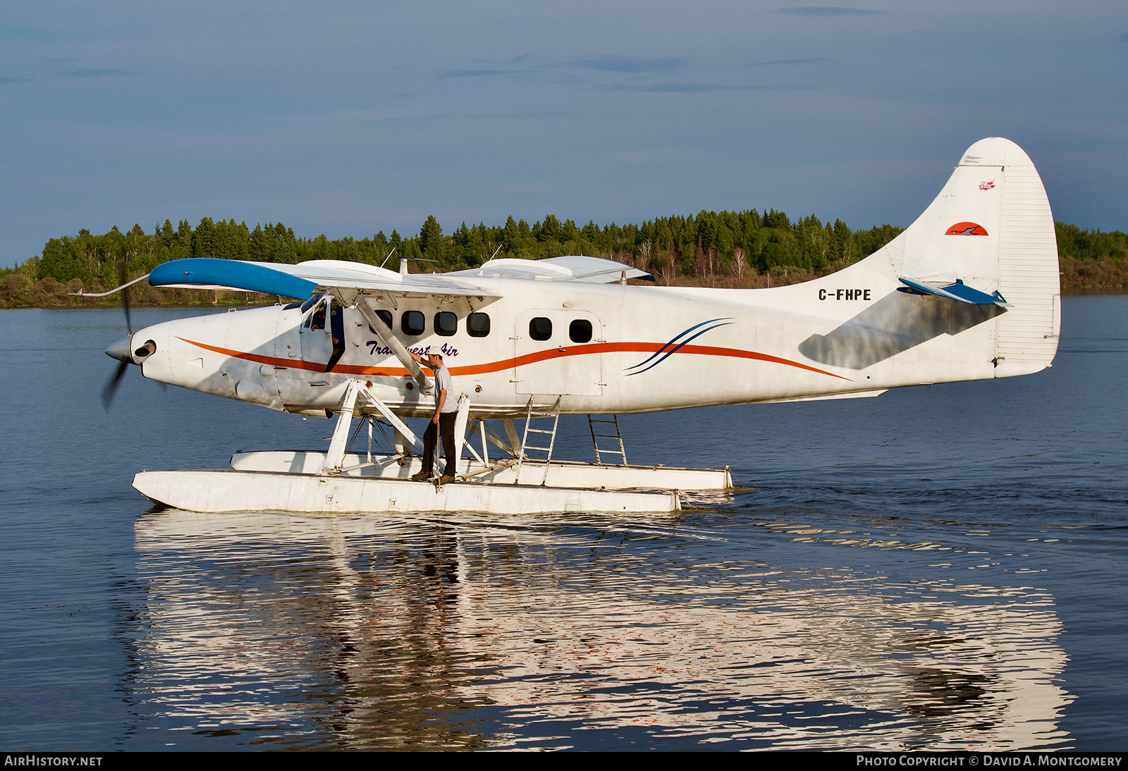 Aircraft Photo of C-FHPE | Vazar DHC-3T Turbine Otter | Transwest Air | AirHistory.net #769259