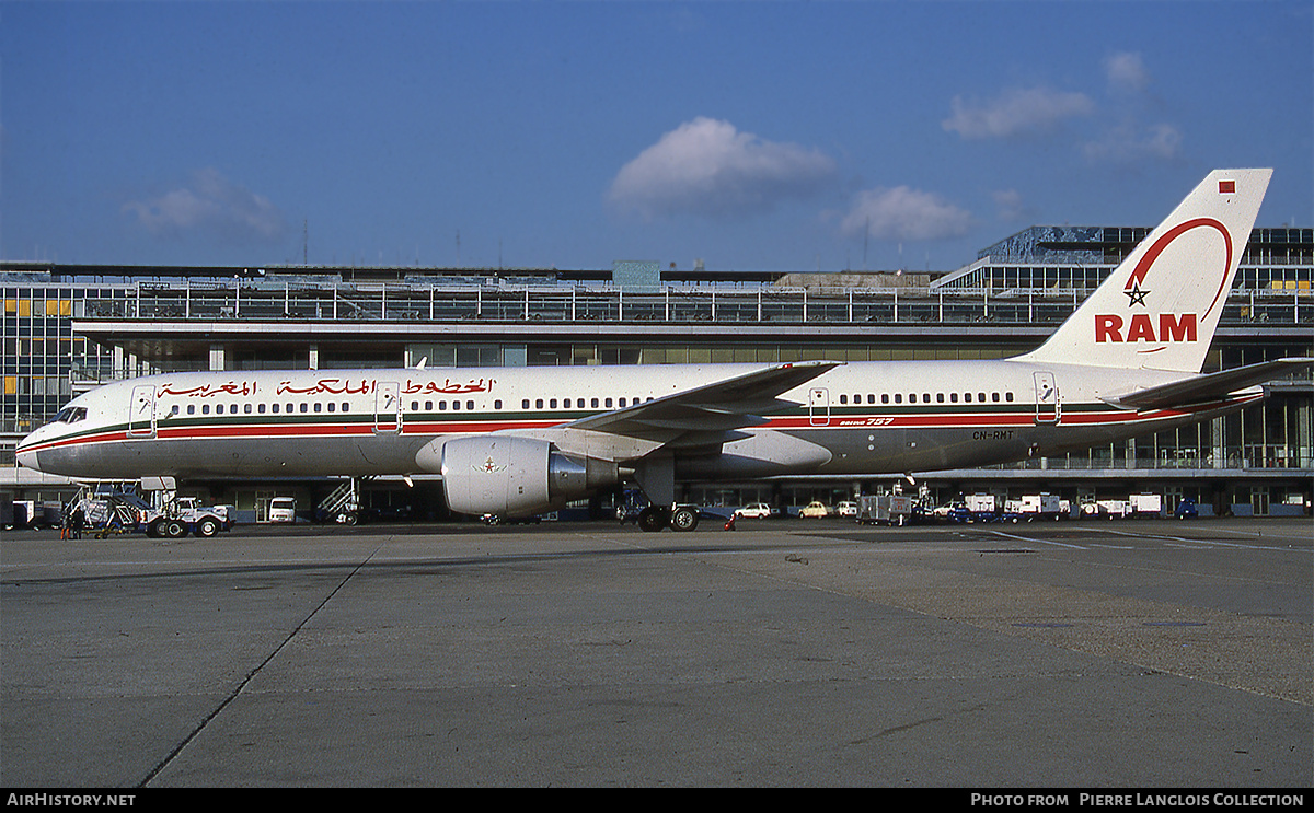 Aircraft Photo of CN-RMT | Boeing 757-2B6 | Royal Air Maroc - RAM | AirHistory.net #769264