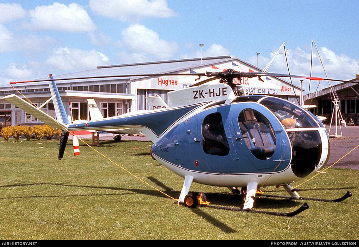 Aircraft Photo of ZK-HJE | Hughes 500C (369HS) | AirHistory.net #769287