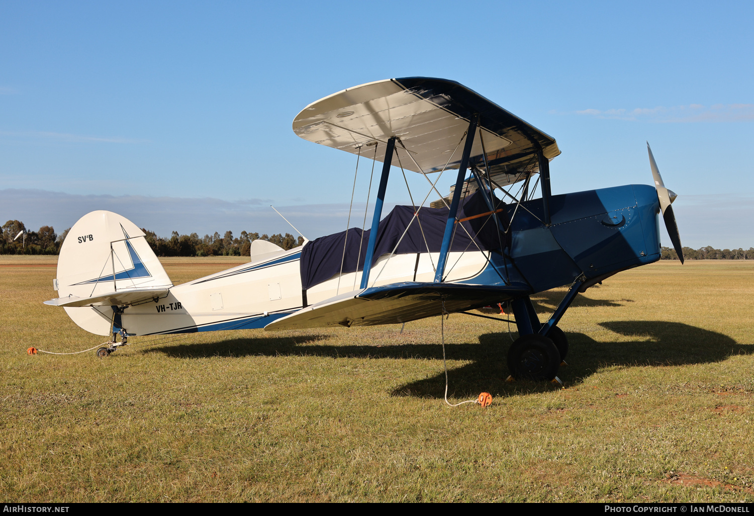 Aircraft Photo of VH-TJR | Stampe-Vertongen SV-4B | AirHistory.net #769300