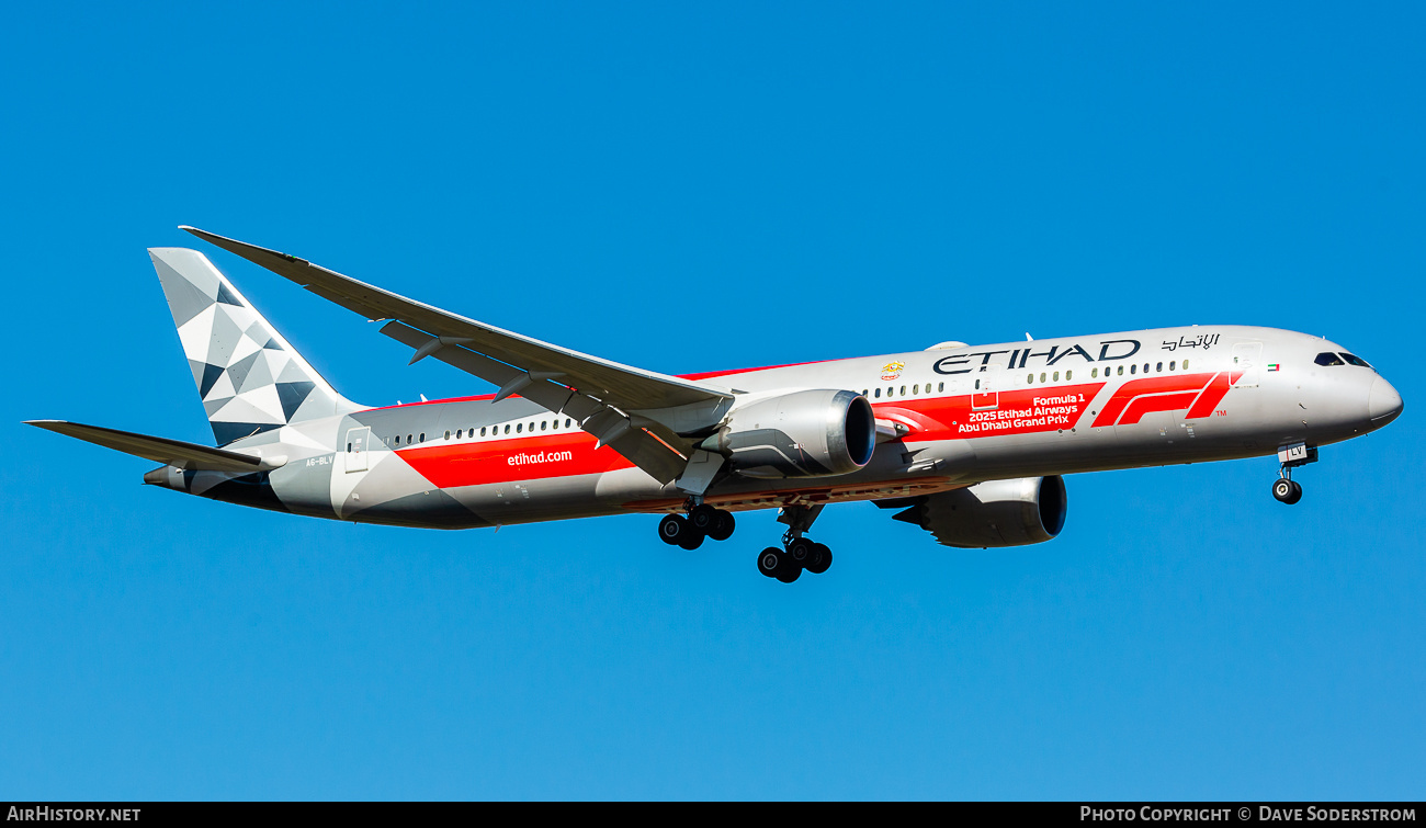 Aircraft Photo of A6-BLV | Boeing 787-9 Dreamliner | Etihad Airways | AirHistory.net #769303