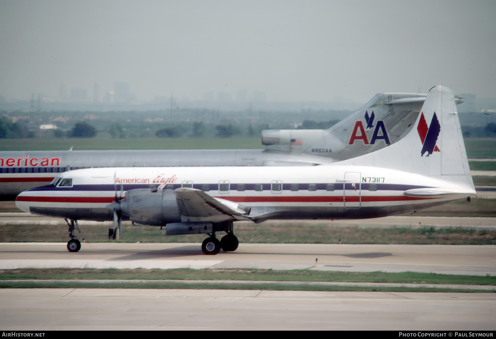 Aircraft Photo of N73117 | Convair 580 | American Eagle | AirHistory.net #769340