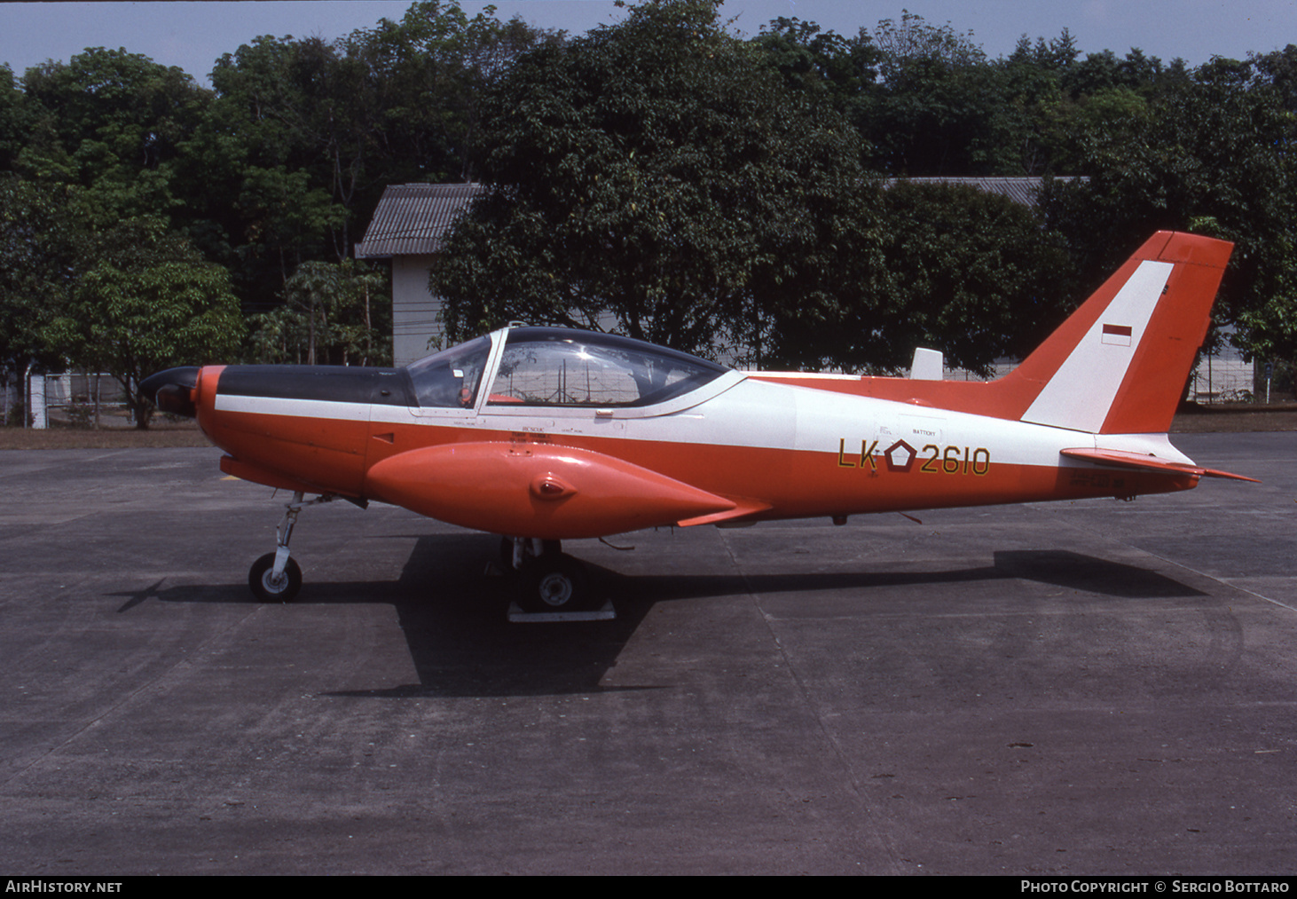 Aircraft Photo of LK-2610 | SIAI-Marchetti SF-260MS | Indonesia - Air Force | AirHistory.net #769341