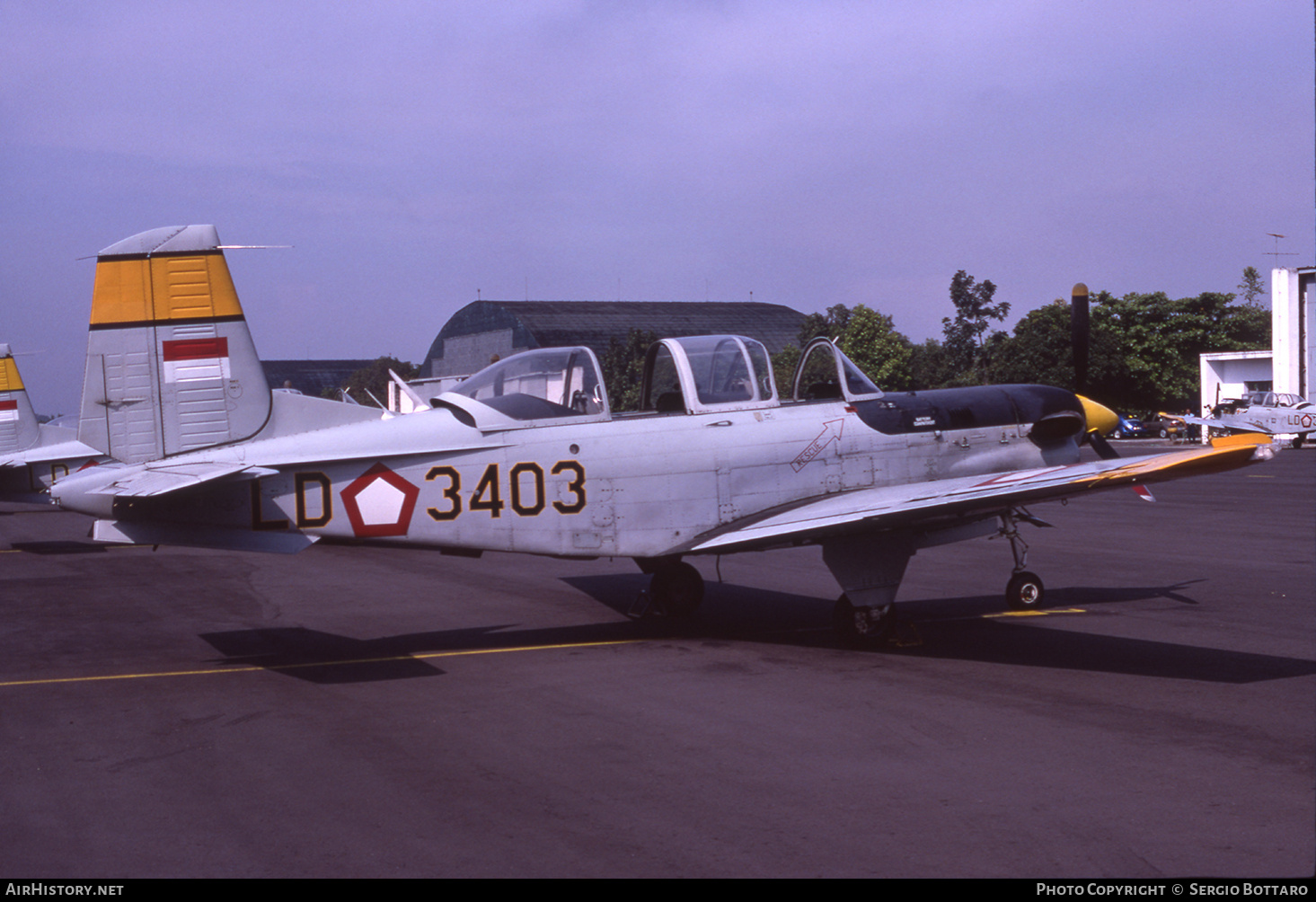 Aircraft Photo of LD-3403 | Beech T-34C-1 Turbo Mentor | Indonesia - Air Force | AirHistory.net #769345