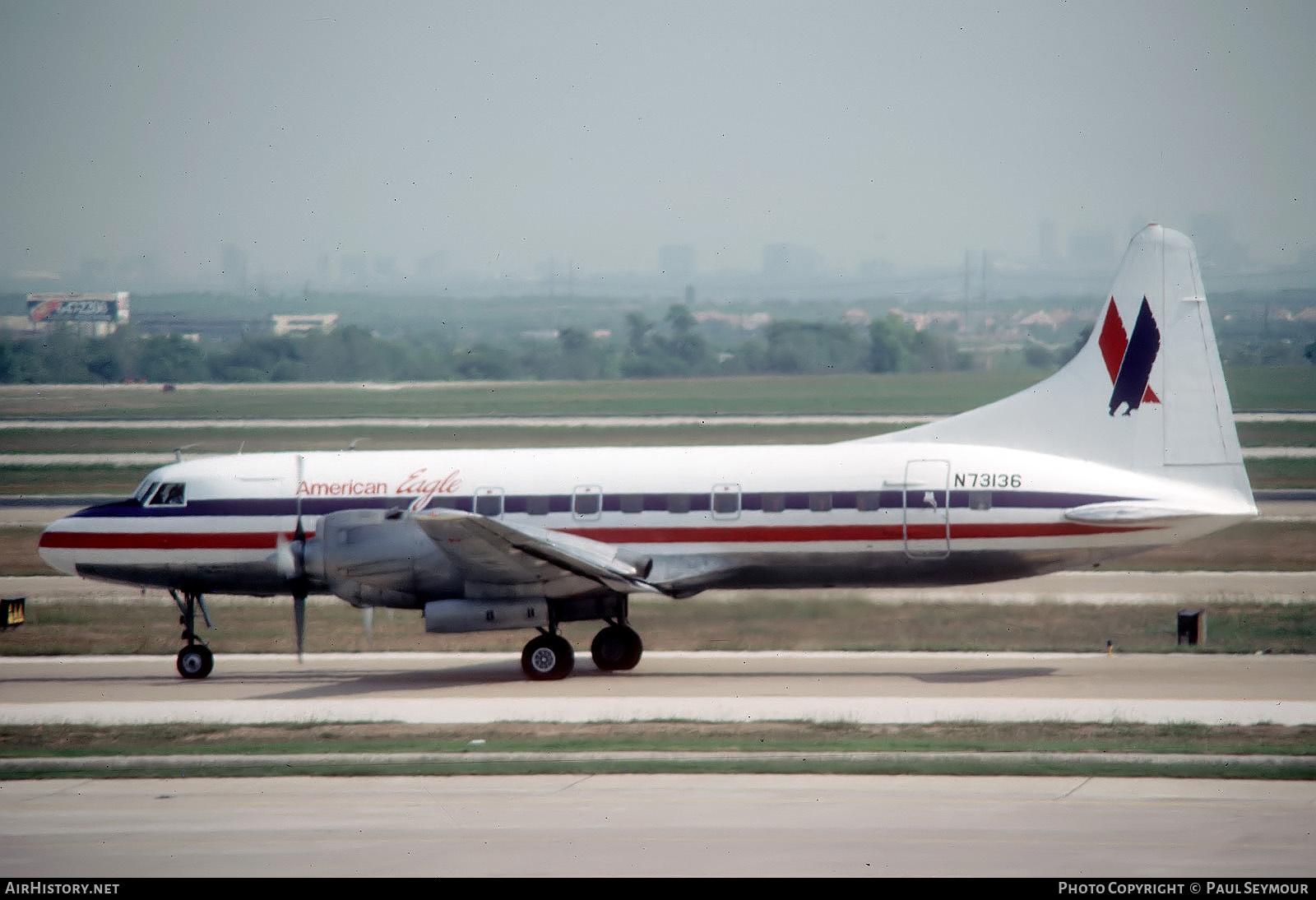 Aircraft Photo of N73136 | Convair 580 | American Eagle | AirHistory.net #769352