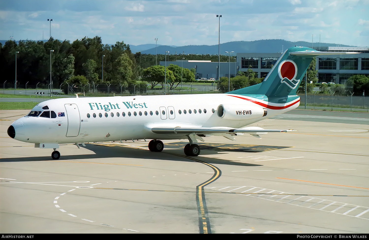 Aircraft Photo of VH-EWB | Fokker F28-4000 Fellowship | Flight West Airlines | AirHistory.net #769376