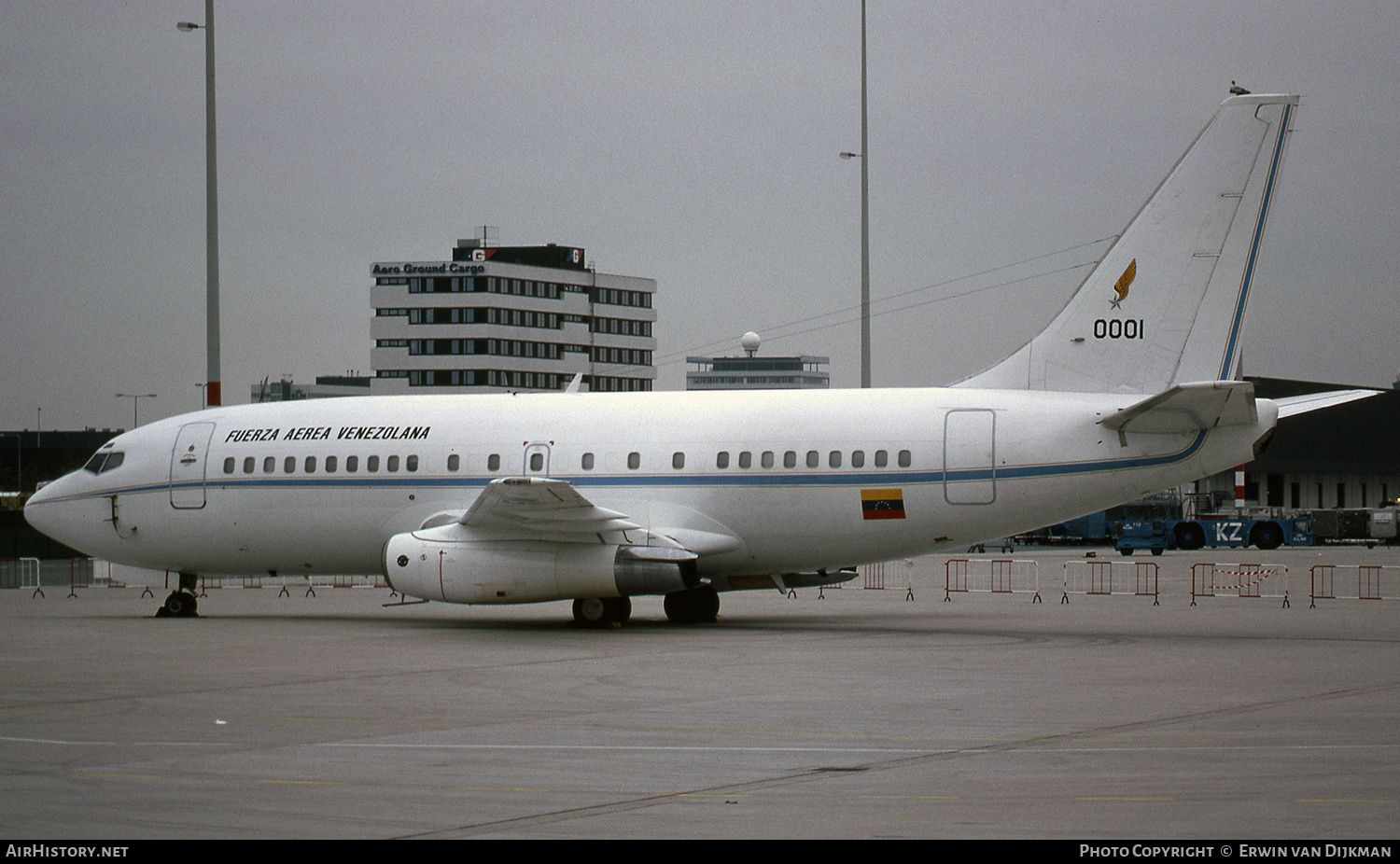 Aircraft Photo of 0001 | Boeing 737-2N1/Adv | Venezuela - Air Force | AirHistory.net #769391