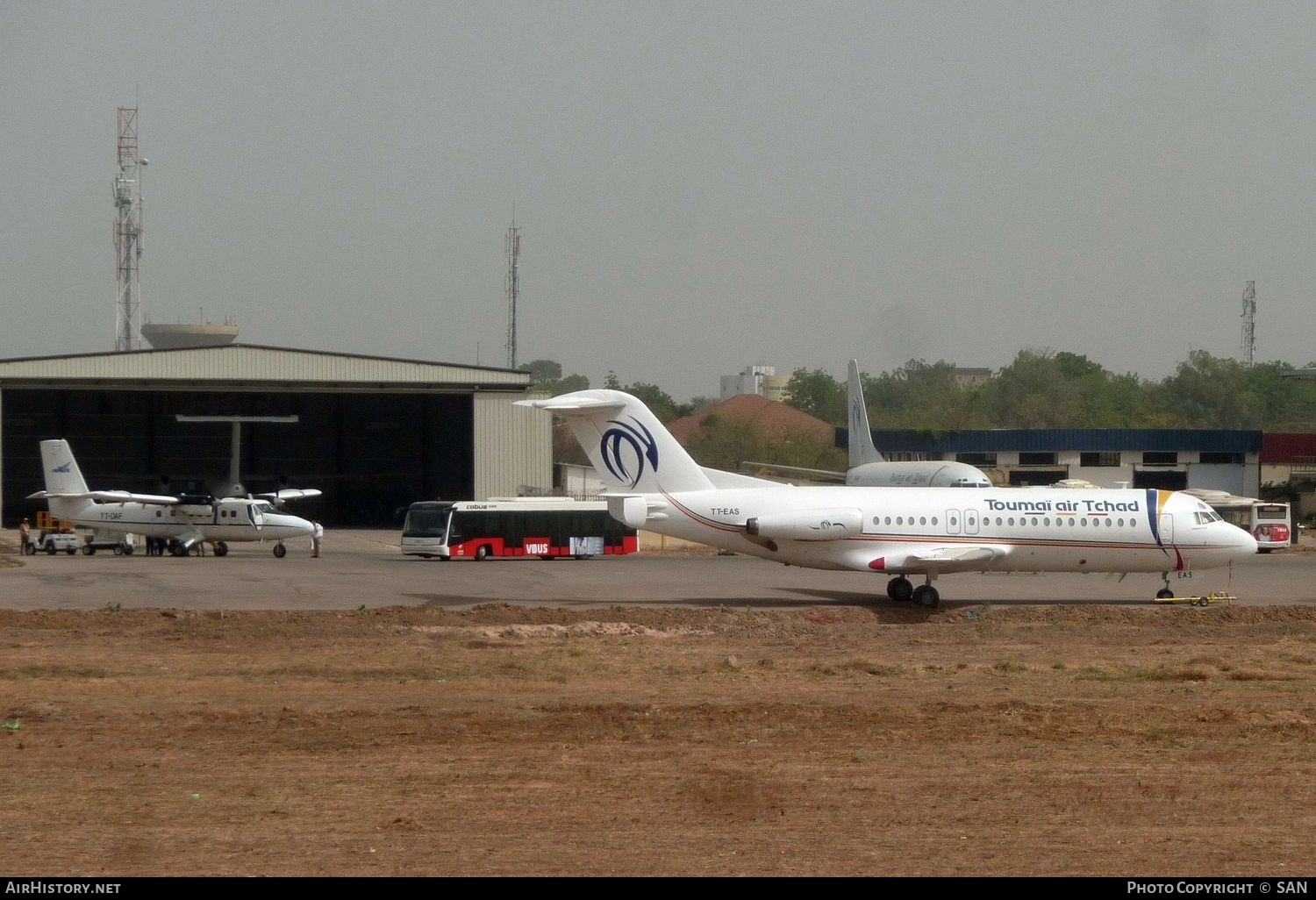 Aircraft Photo of TT-EAS | Fokker F28-4000 Fellowship | Toumaï Air Tchad | AirHistory.net #769445